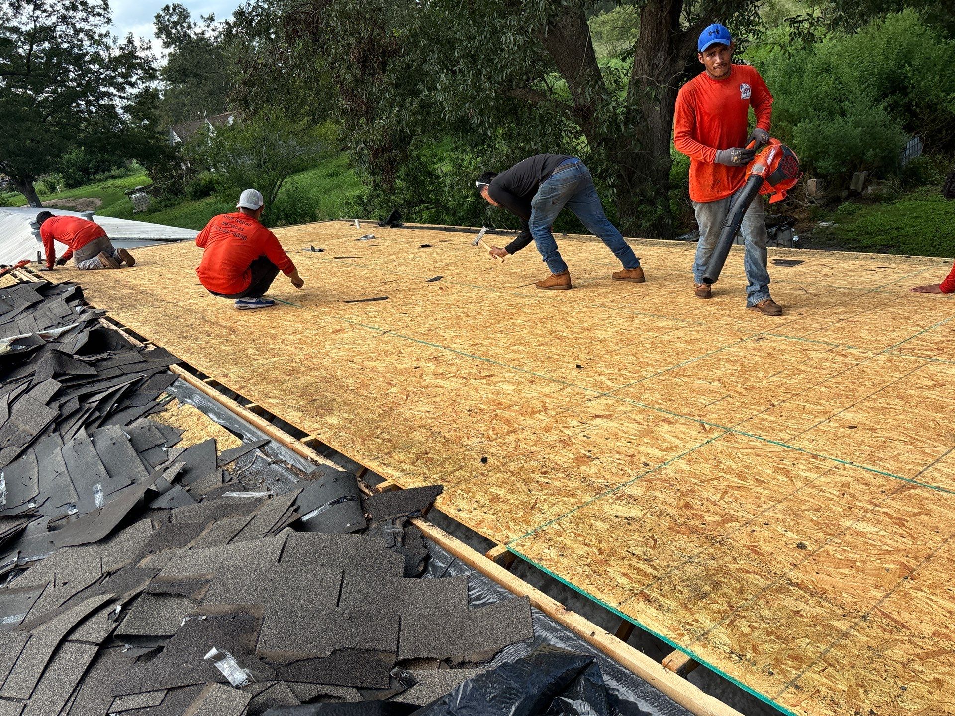 Residential Roofing Installation using Owen's Corning Duration (Lifetime) Shingles by Roof Repair Company