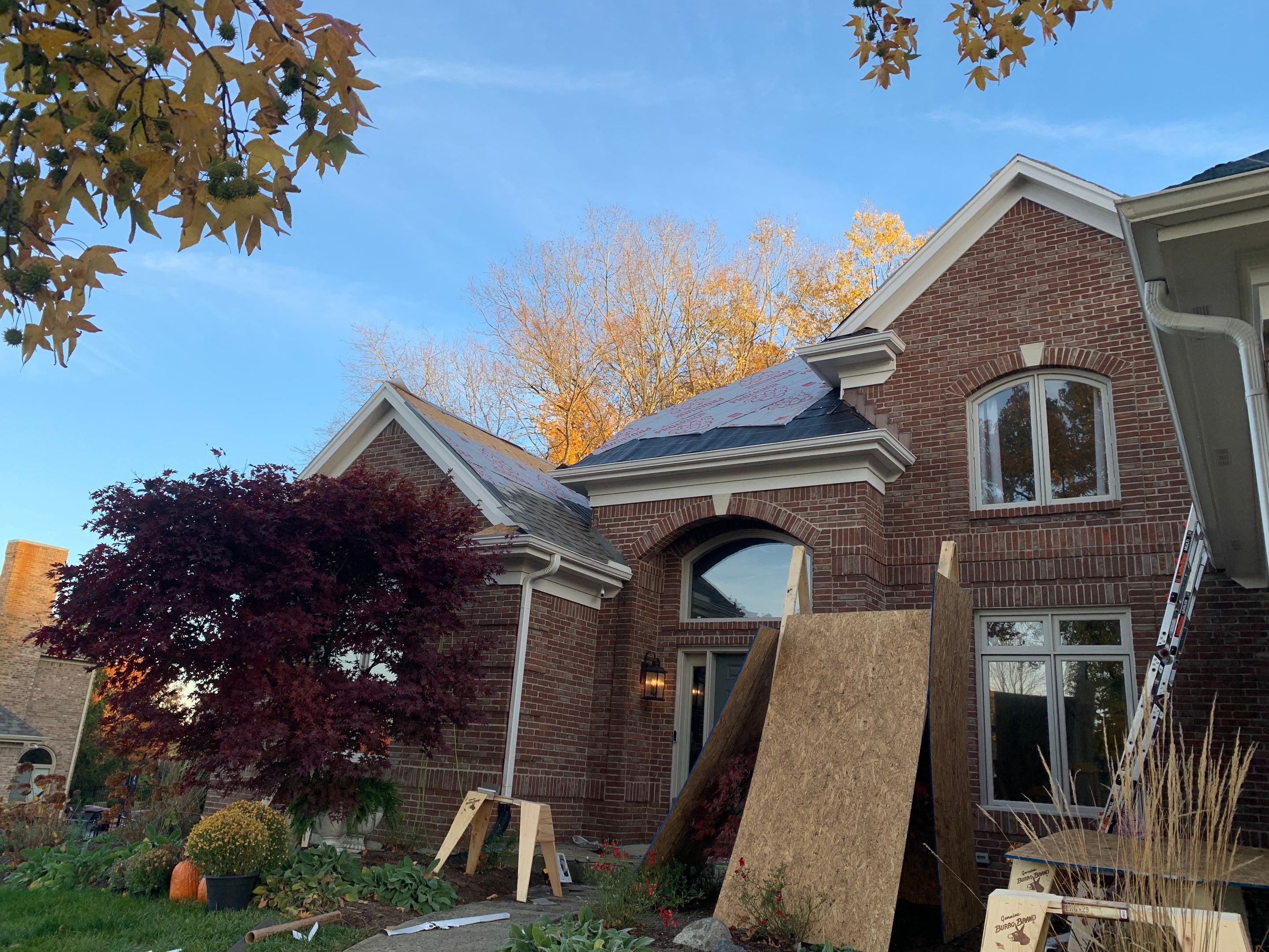 Residential Roofing Installation using Driftwood Durations by WIW Enterprises Inc