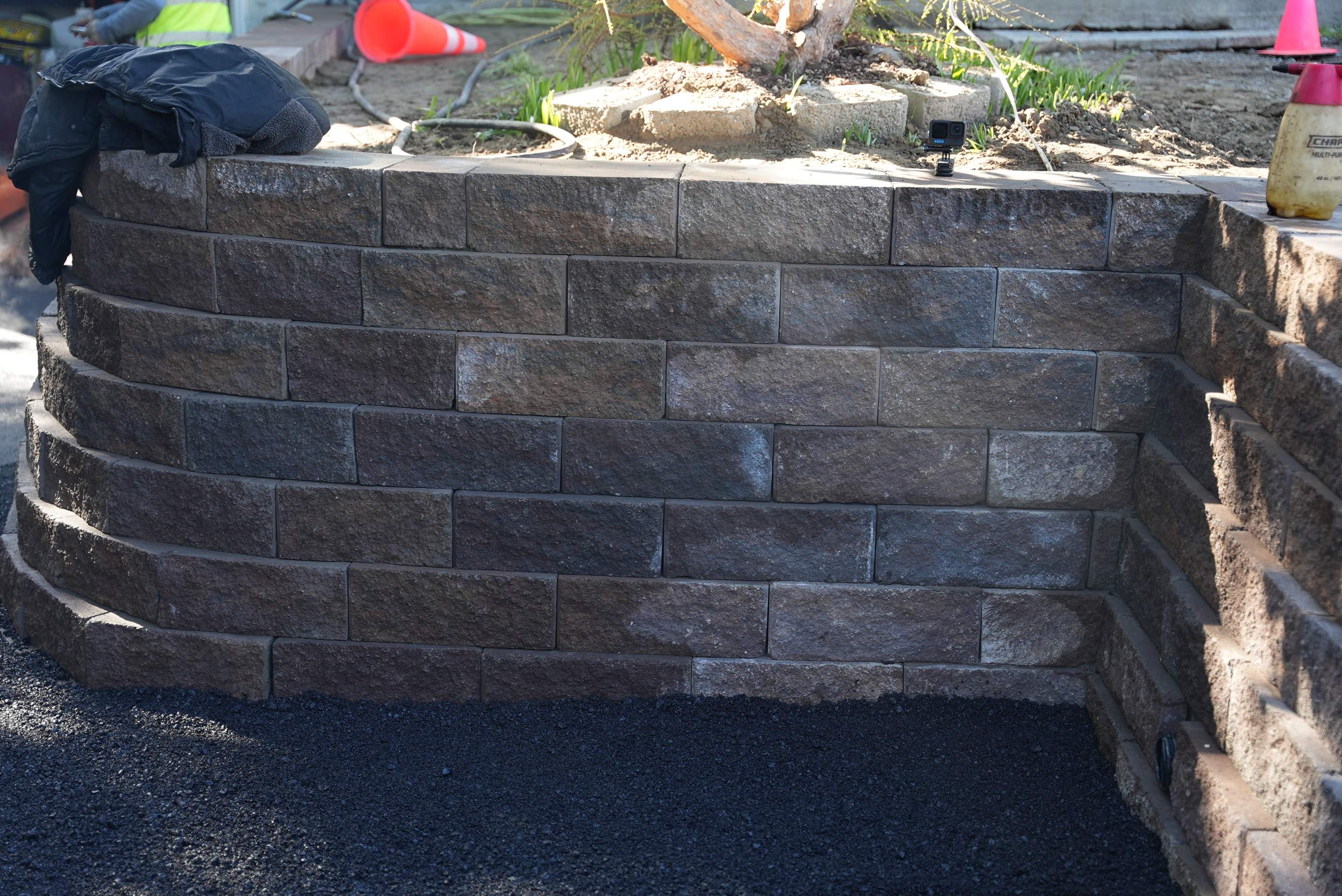 Lorra | Asphalt Driveway Repair & Retaining Wall by Jireh Asphalt & Concrete Inc 