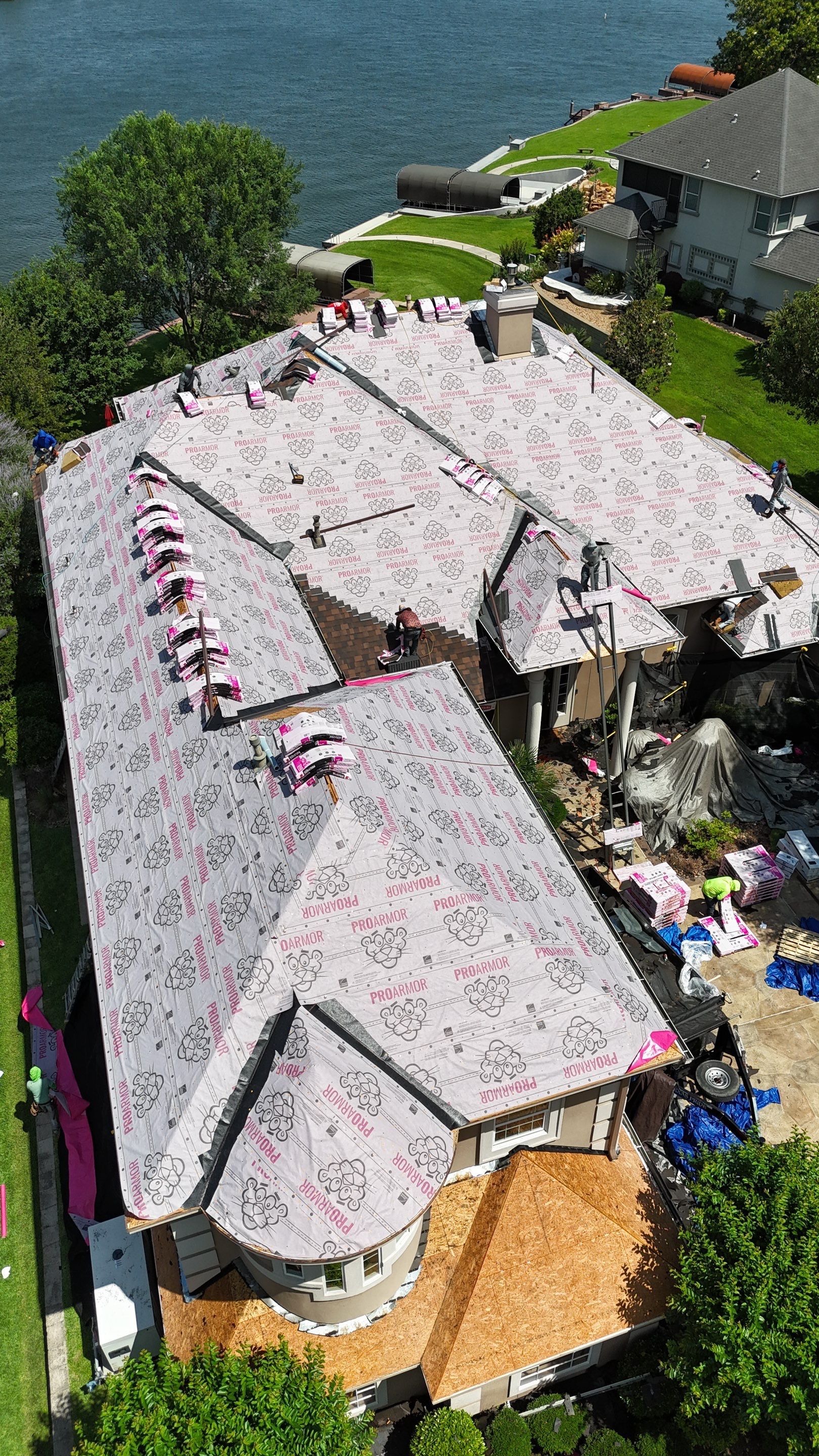Project in Montgomery by Motion Roofing