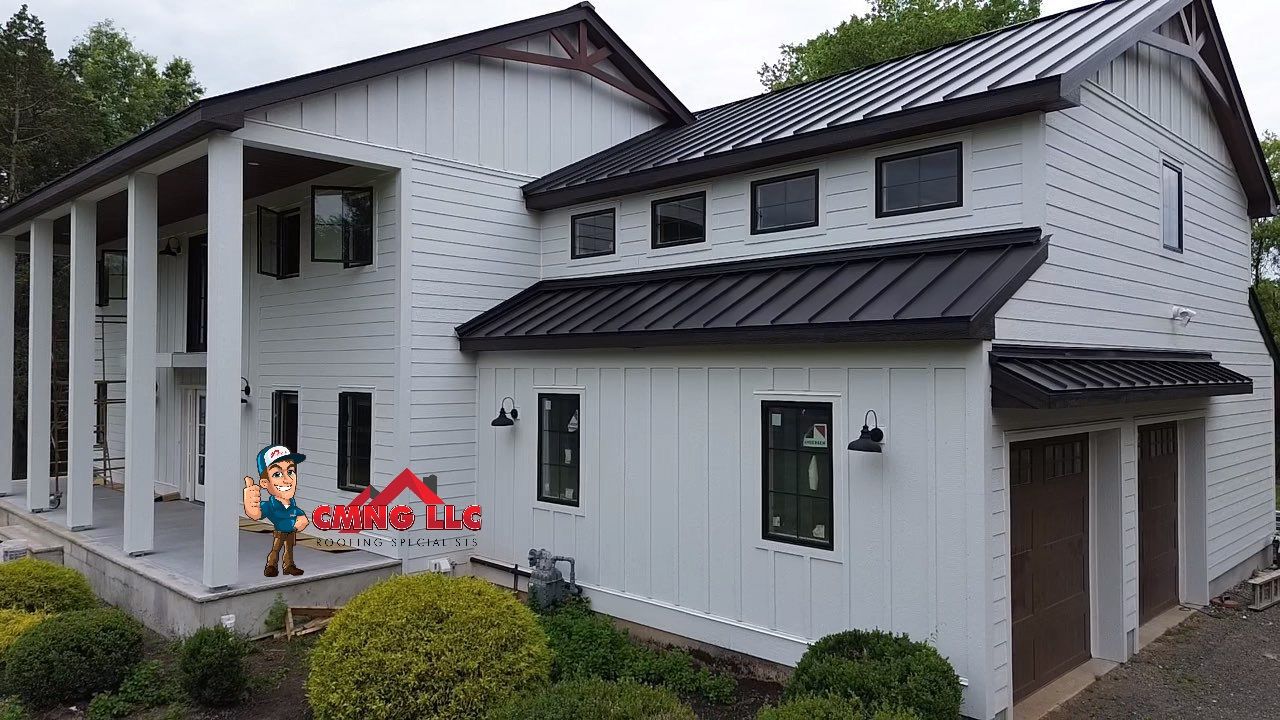 Gorgeous Standing Seam Roof Color Black by CMNG LLC