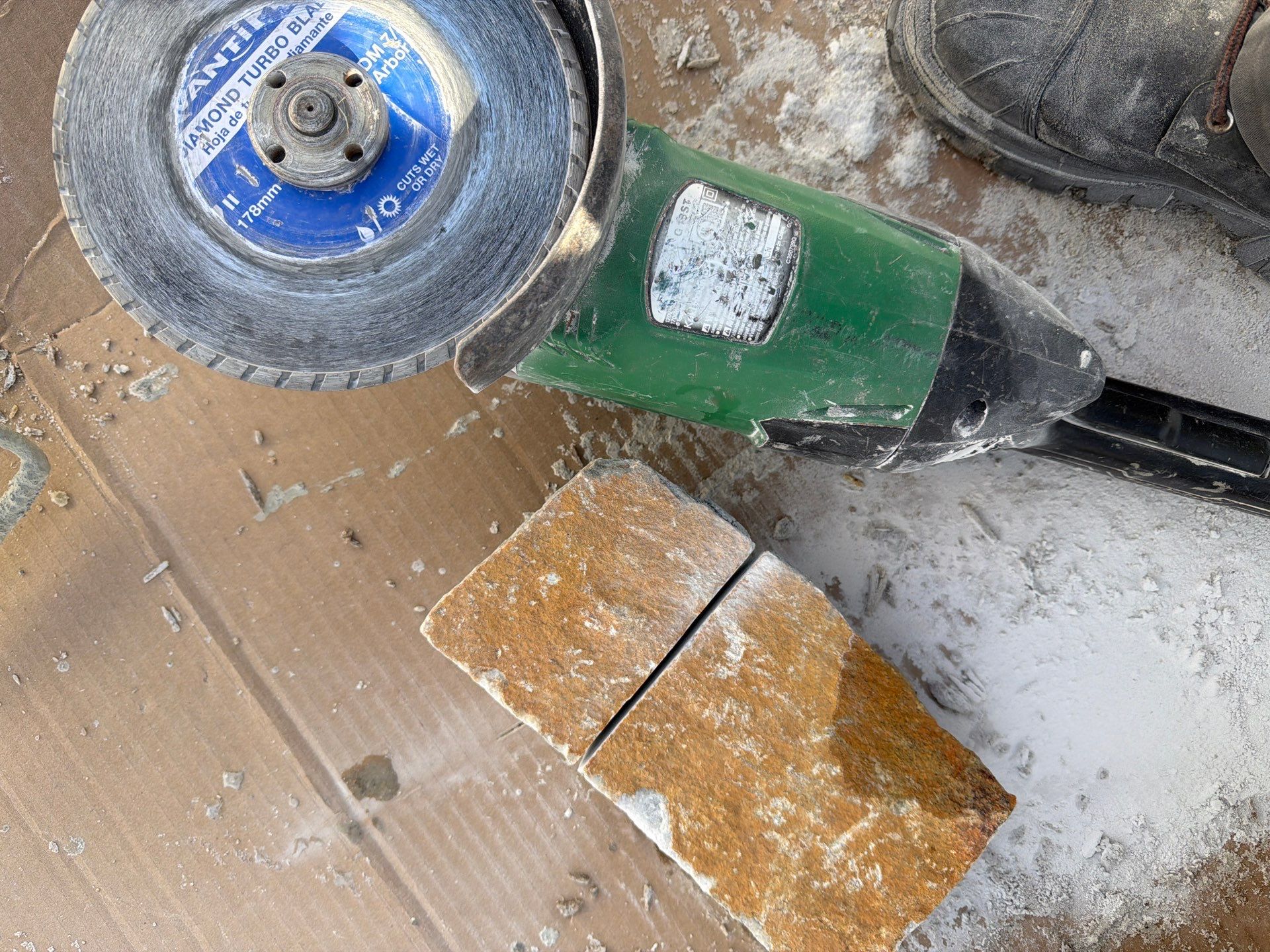 Wood Fireplace w/ Reused Stone by Neighborhood Chimney Services 