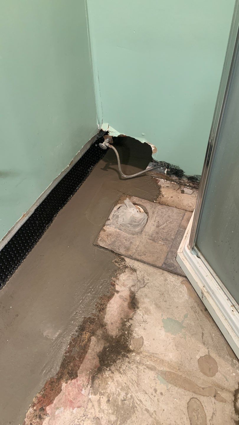 Solving a One-Wall Water Issue in St. Paul by Waterproofing Northeast