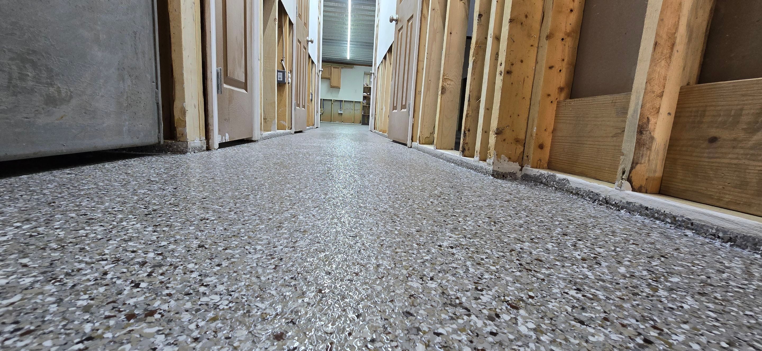 Bunker using Creekbed by Elite Floor Solutions