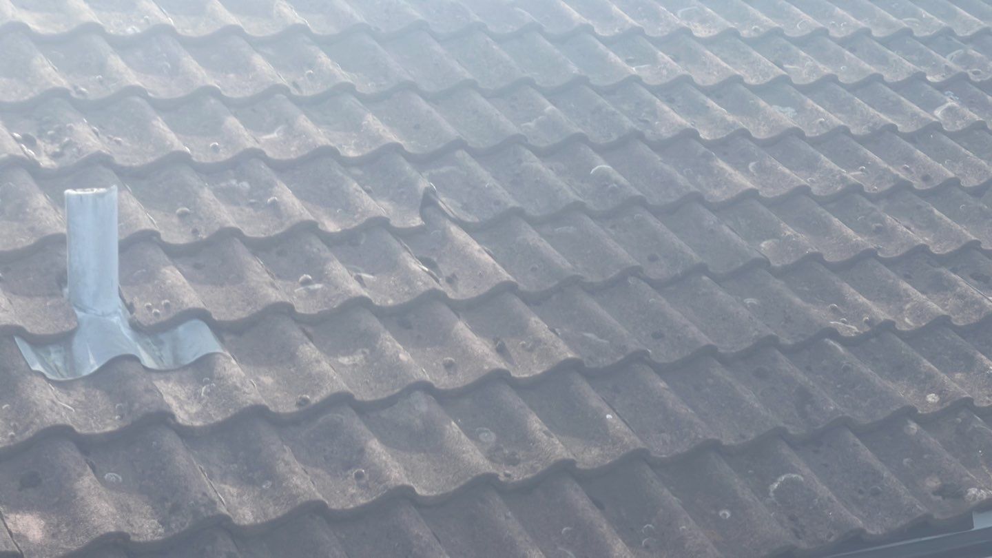 Roof Cleaning and Biocide Treatment using Honda 15lpm Low Pressure Washing Machine by Ges Exterior Cleaning ltd