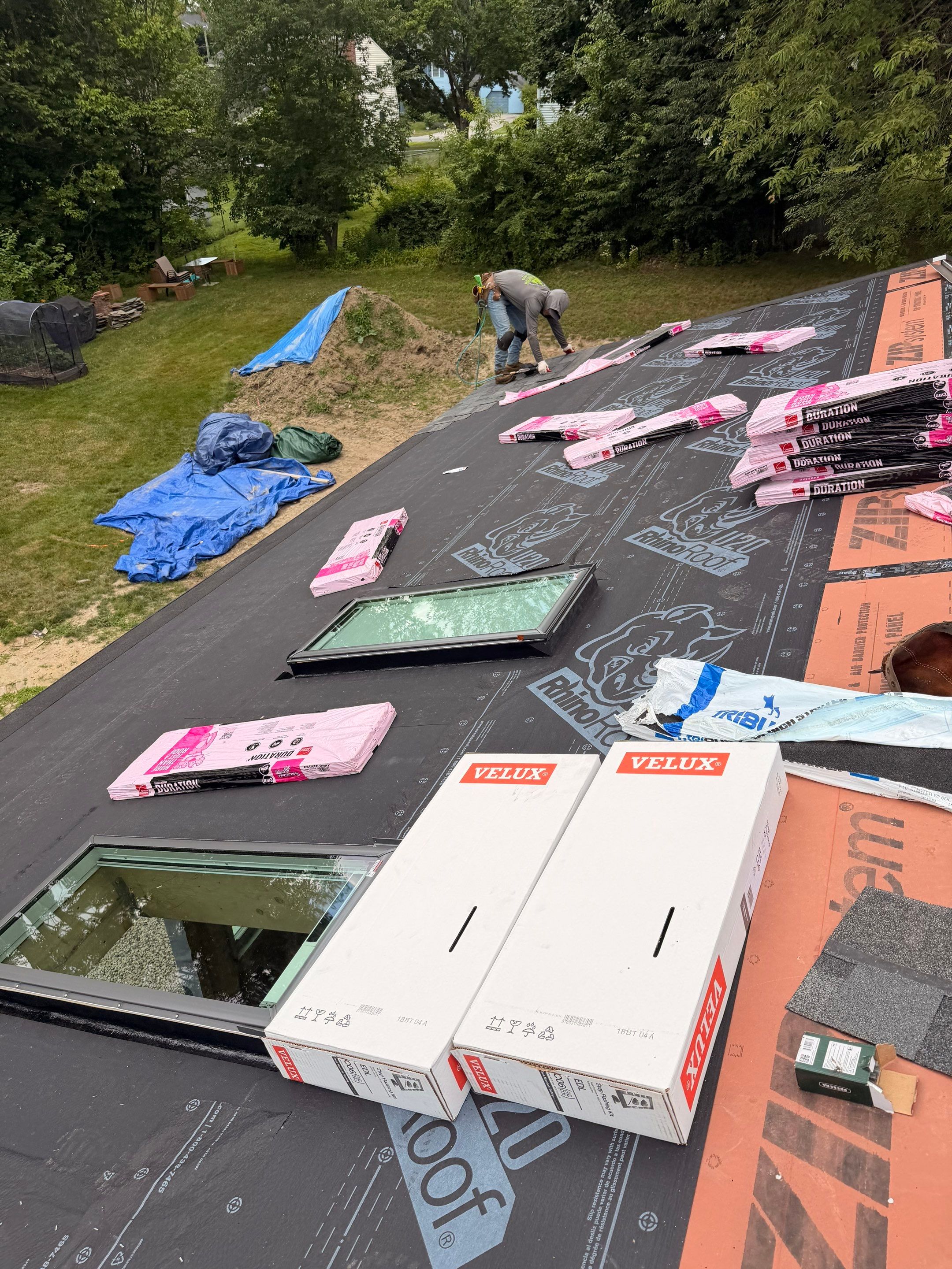 Dover, NH – Owens Corning Asphalt Shingle Roof Installation for Home Addition by Tall pine roofing
