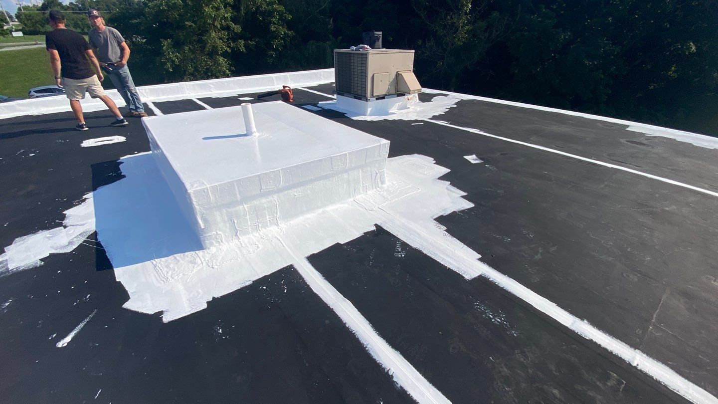 Silicone Roof Coating in Manchester, MD • Premier Dental by Seipp Roofing, LLC