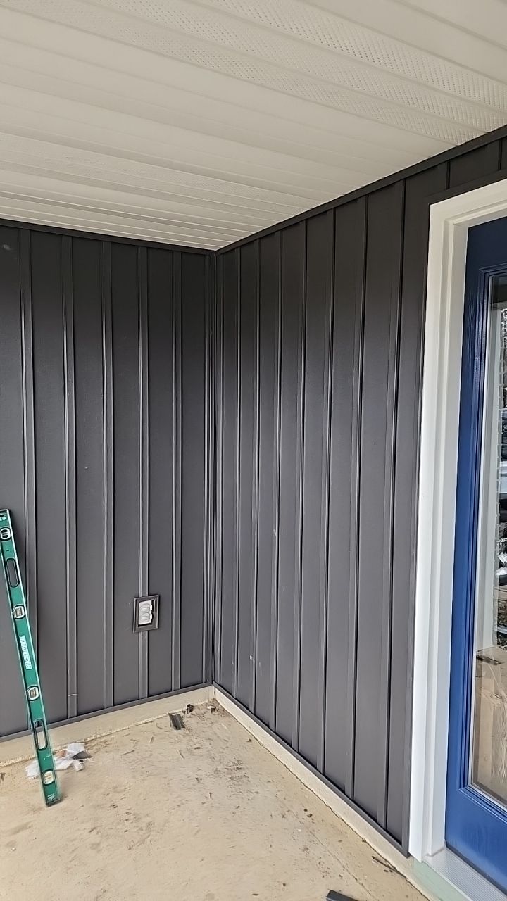 Full Exterior Home Transformation – Metal Slate Roof in Fort Wayne, IN by 4Ever Metal Roofing