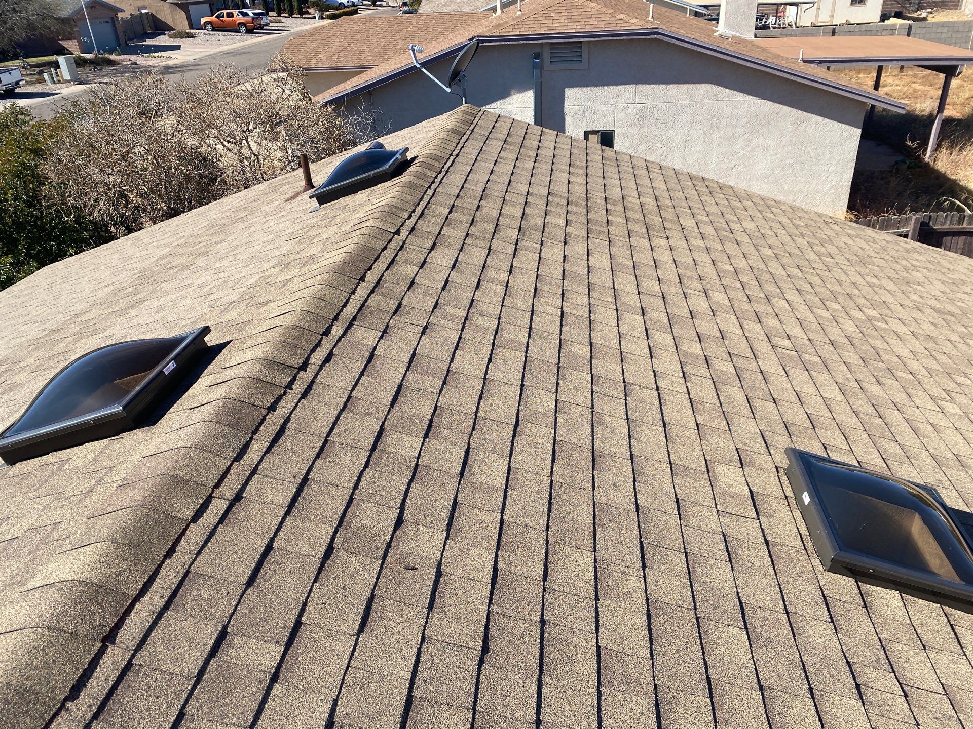 Sand Dune Shingles by Reimagine Roofing