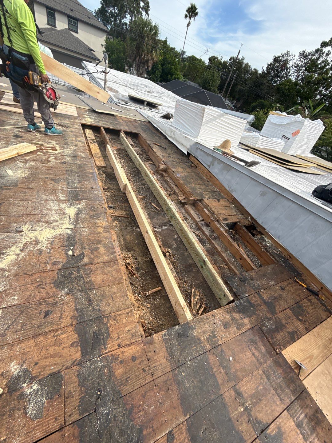 Project in St. Petersburg 33703 by Mitchell Roofing Company LLC