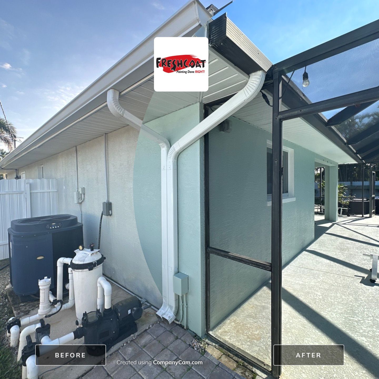 Residential Exterior Painting by Fresh Coat Painters North Fort Myers & Punta Gorda