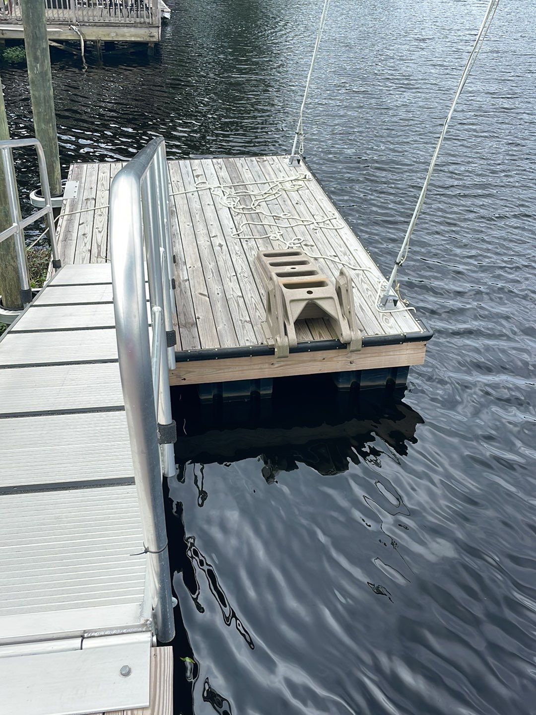 Dock using Wood Sealant by DuraSeal