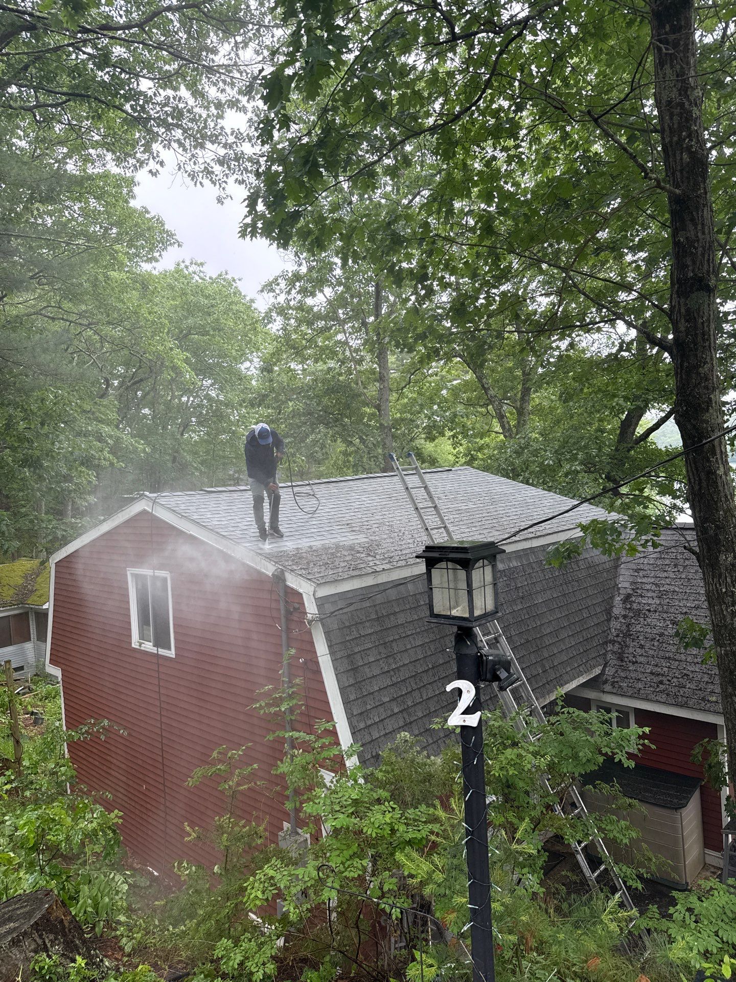 Leak Repair & Roof Wash – Groton, MA by Mighty Dog Roofing of Greater Middlesex County