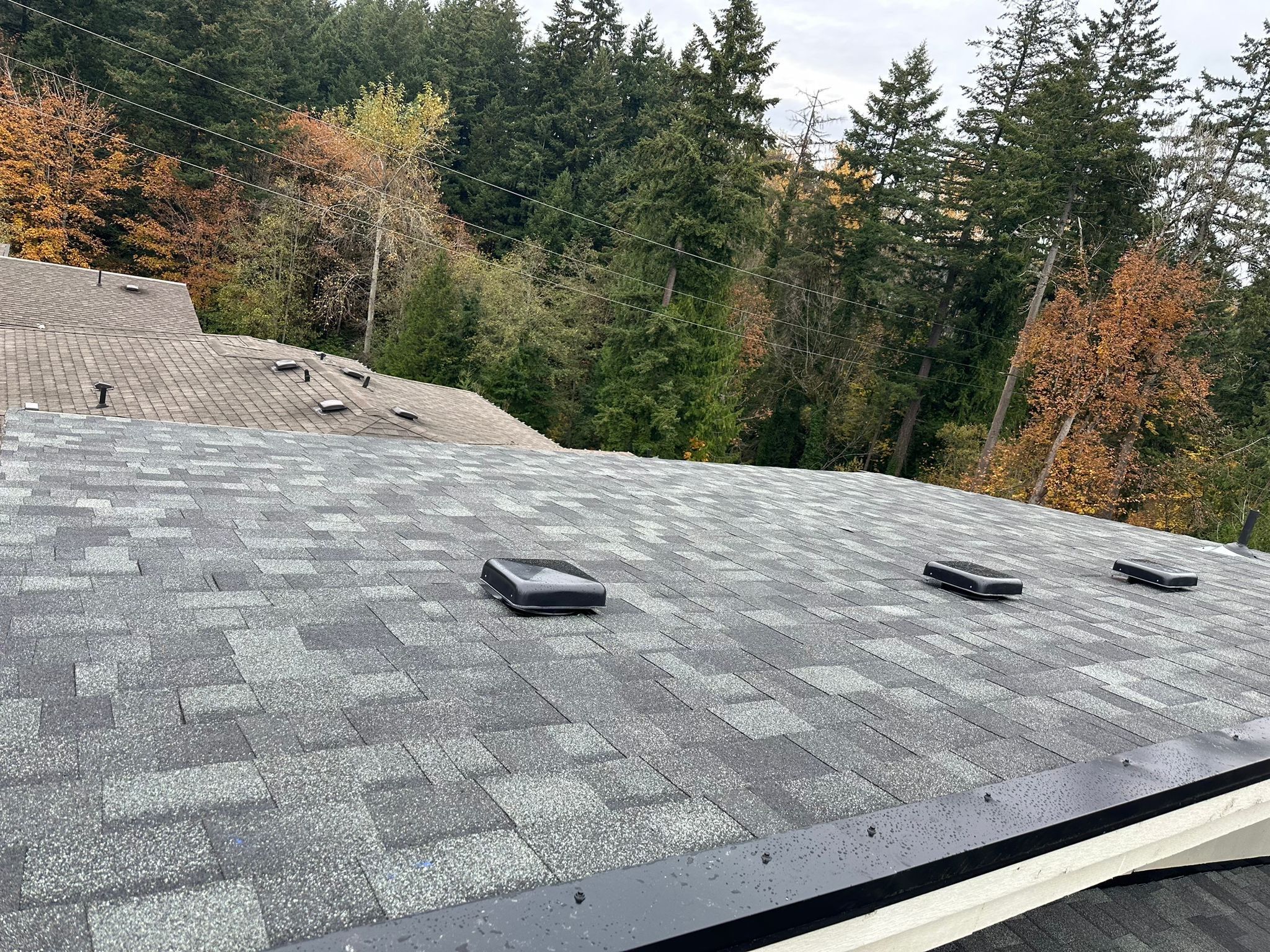Residential Roofing Installation using GAF UHDZ Shingles by Roofing Formula LLC