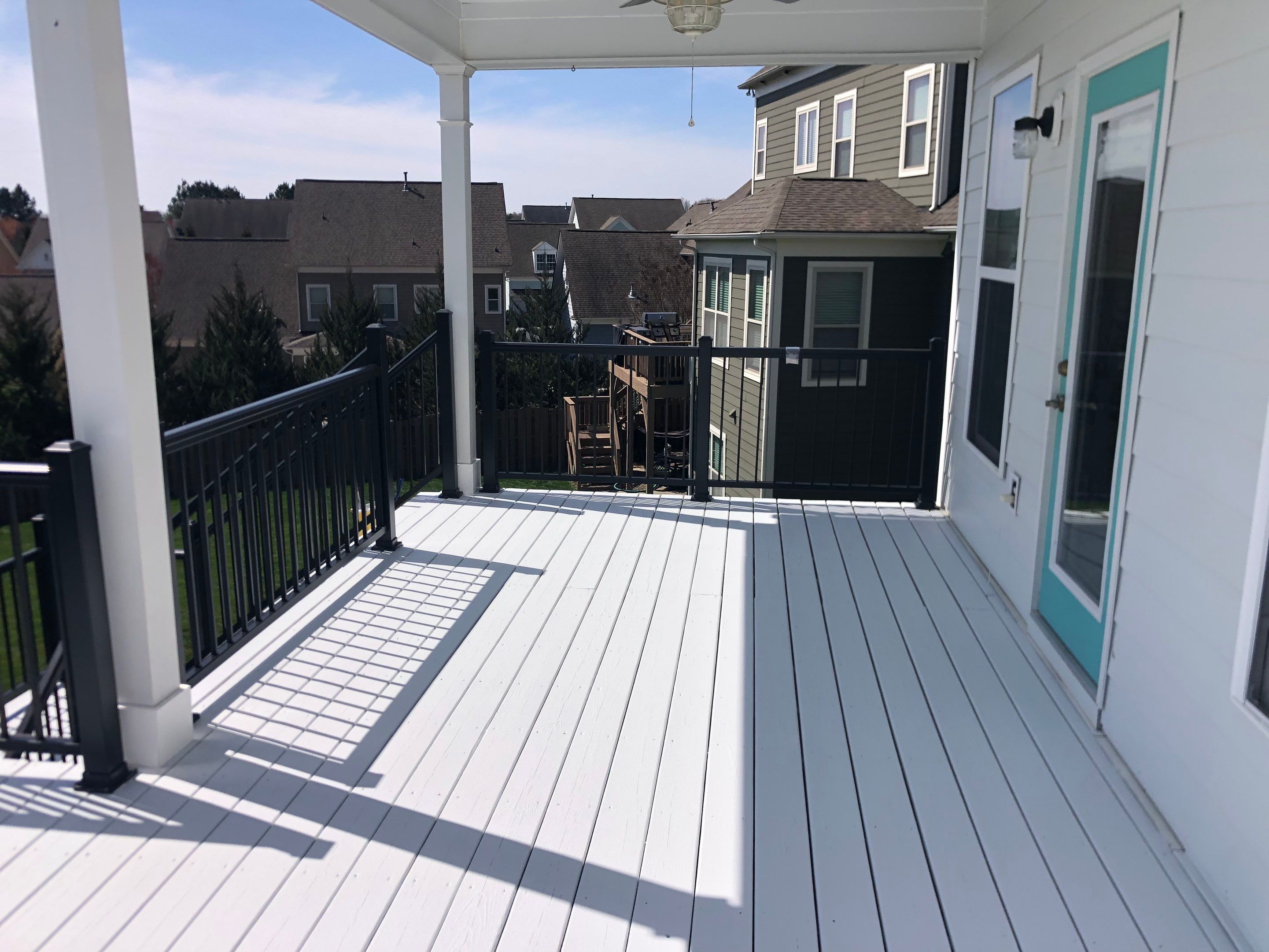 Deck using AcryFin by DuraSeal