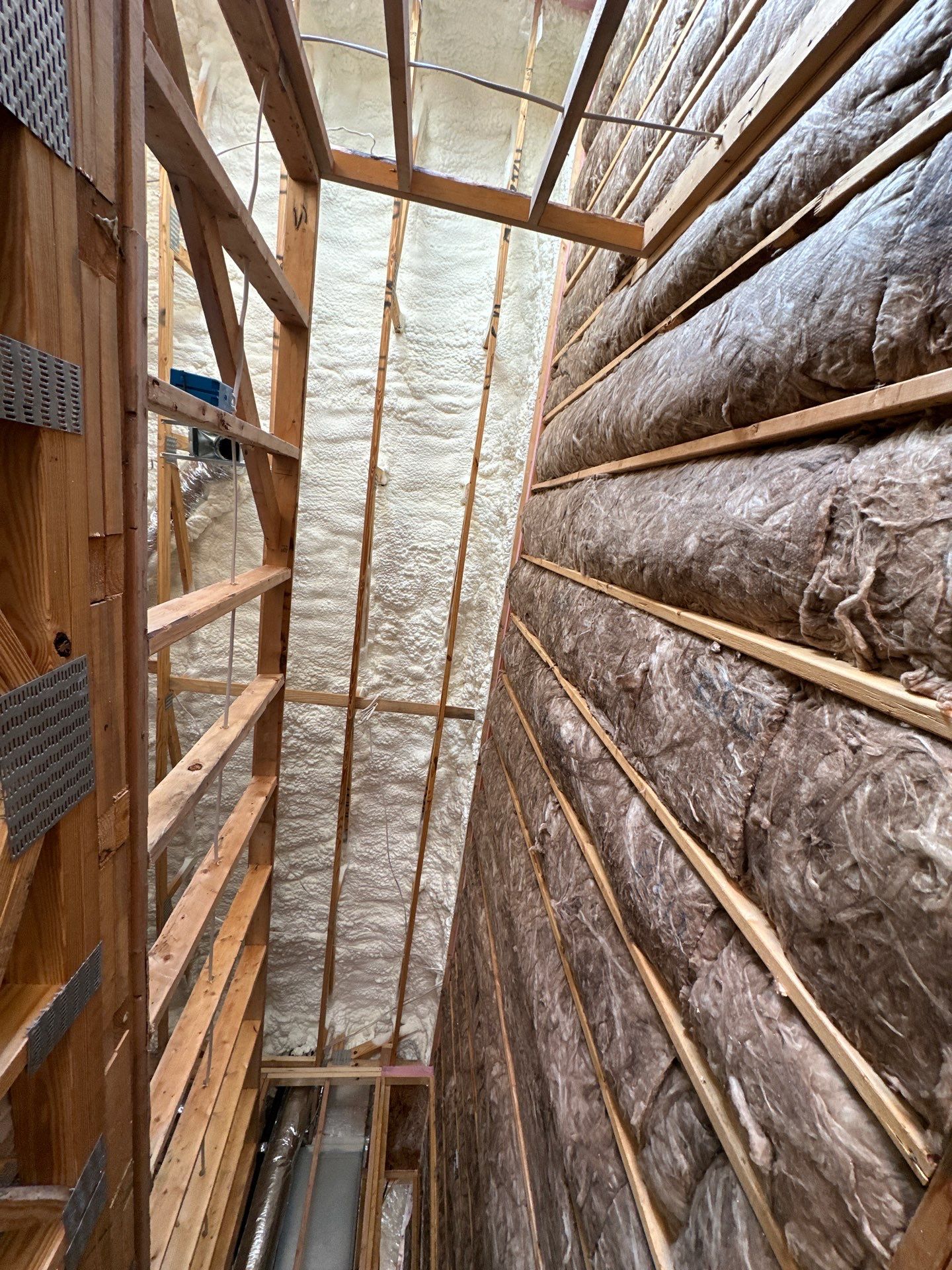 Batt/ Spray foam insulation by Apex Insulation Solutions