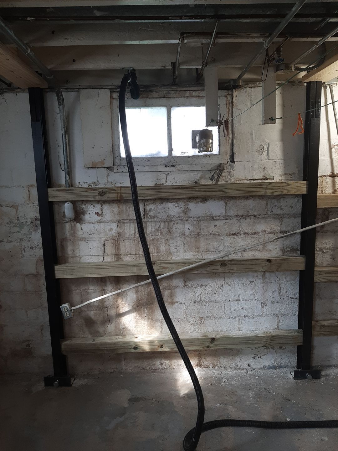 Basement Wall Rebuild with Exterior Waterproofing by Toledo Basement Repair