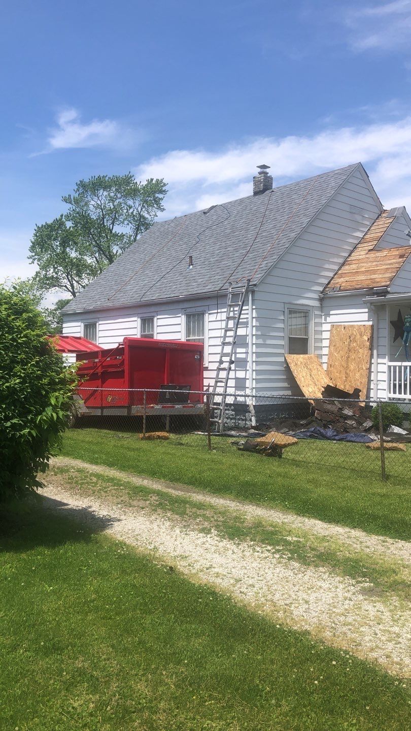 Project in Muncie, IN by Rodeffer Roofing INC
