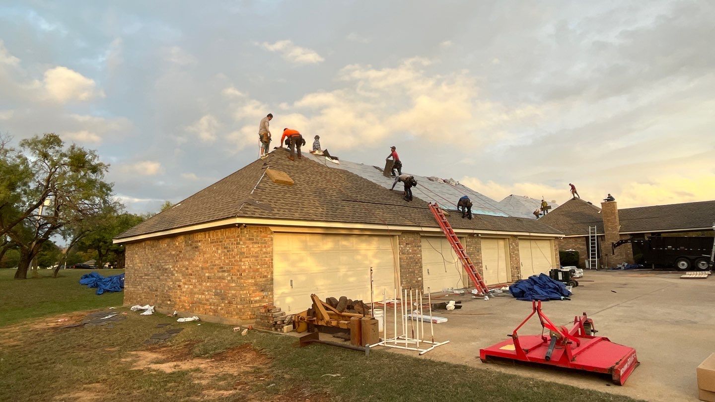 Rendon Forth Worth Texas Large Estate - Roofing Installation using GAF Timberline Armorsheild 2 Class 4 Impact Resistant Shingle System by First United Roofing & Construction