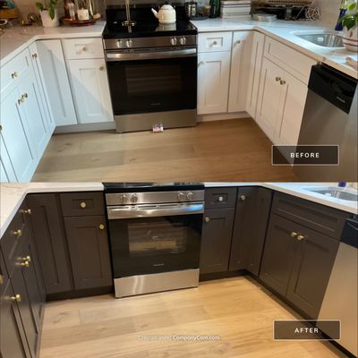 Bold Contrast and Custom Finishes Across Every Level ✨