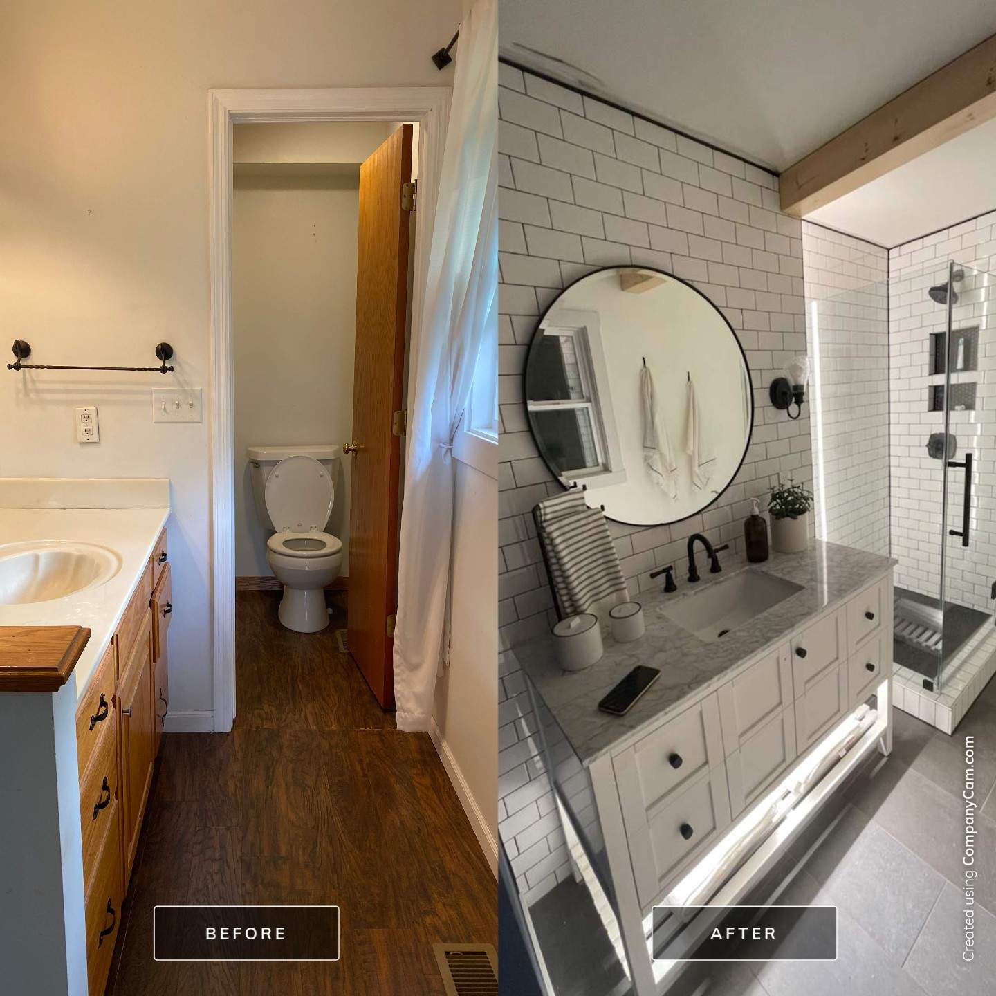 Louisville Master Bathroom Remodel by Bennett Home Improvement LLC