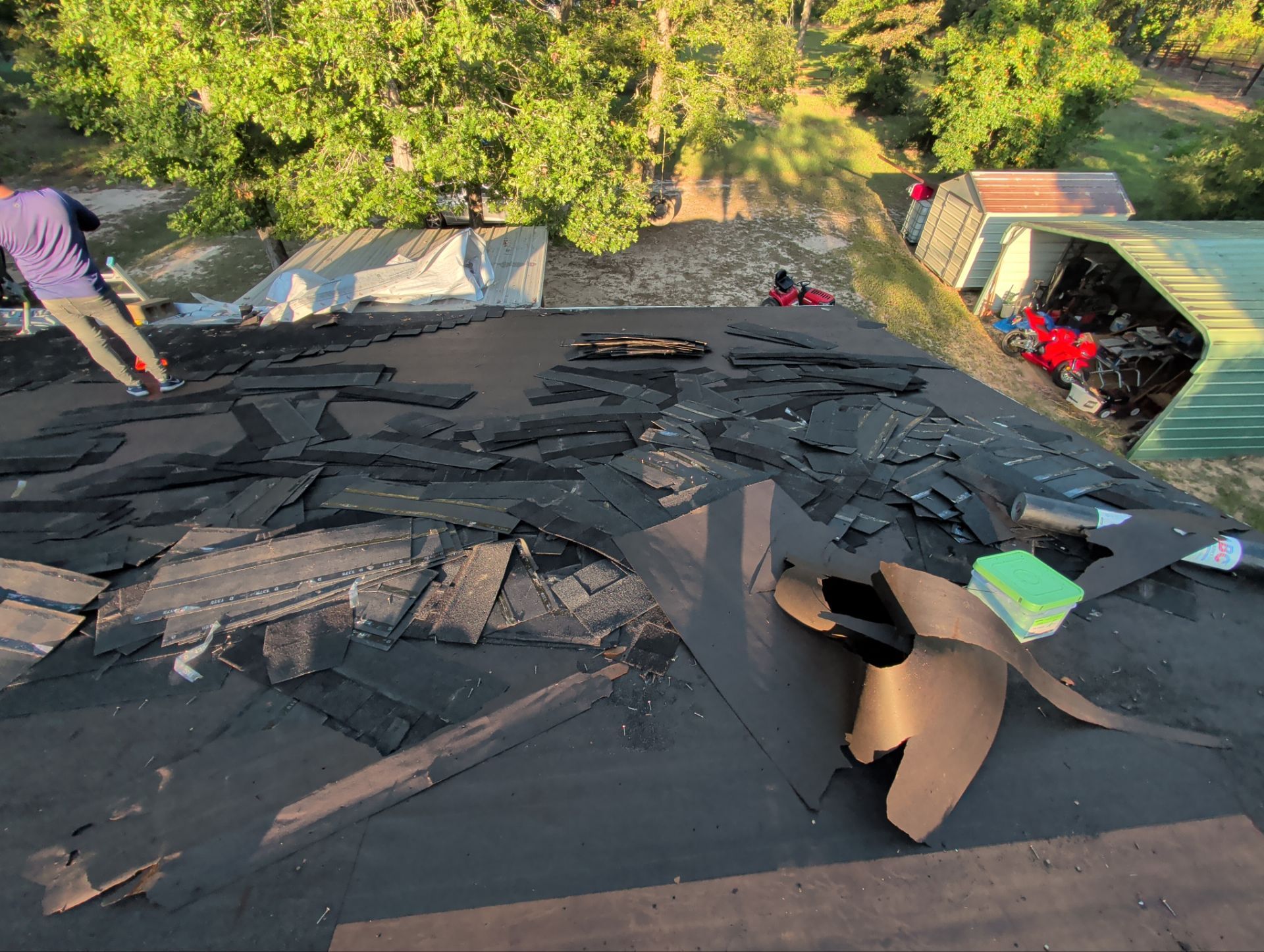 Project in Conroe by Roof Guard And Construction