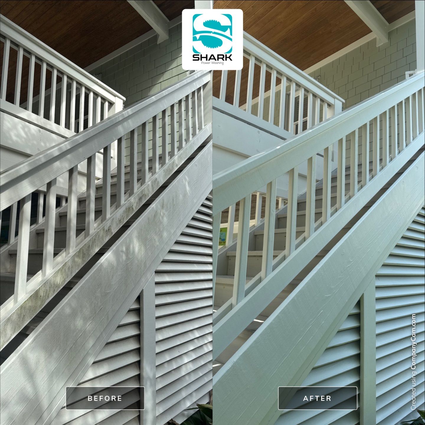 House Washing in Wrightsville Beach by Shark Power Washing