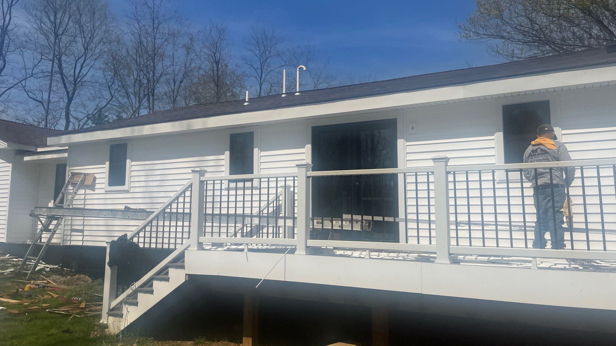 window and siding project by Aspen Home Improvements