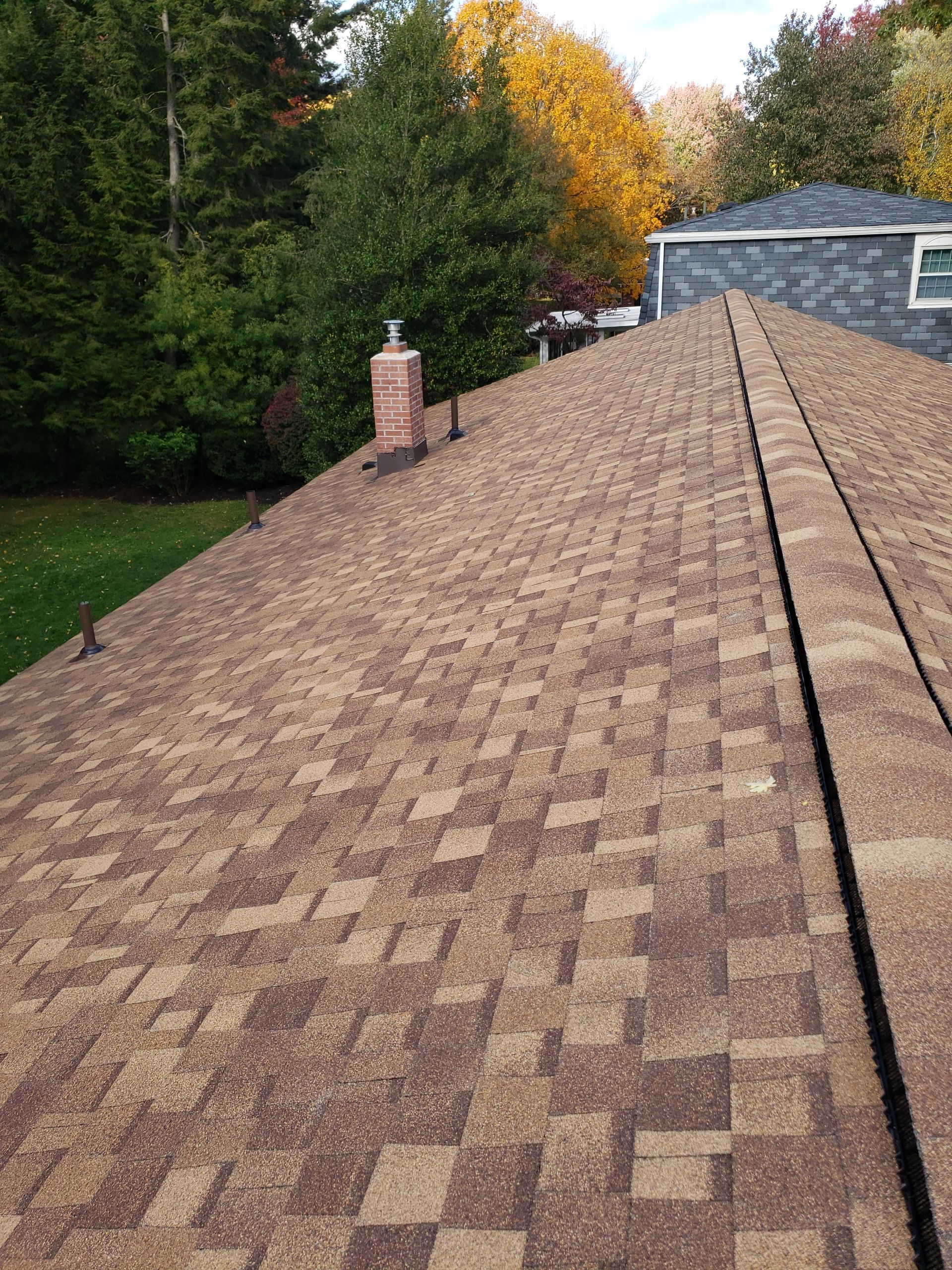 ATLAS PINNACLE COLOR: MORNING HARVEST DRIP EDGE: MUSKET BROWN by Eagle Eye Roofing