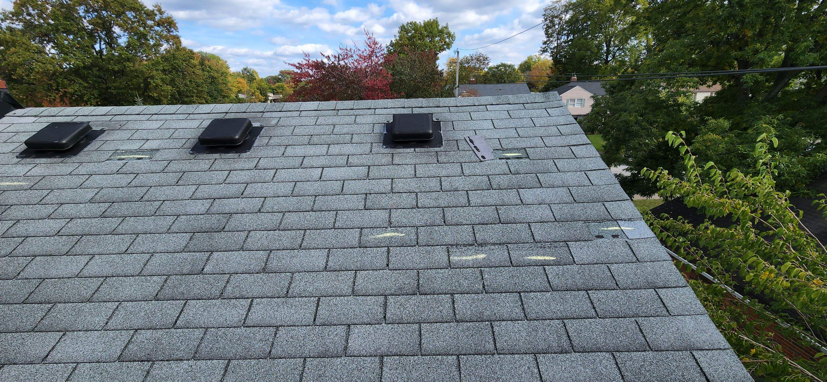 University Heights - Storm Restoration Roof Replacement using GAF HDZ Pewter Gray by Atlas Roofing & Restoration