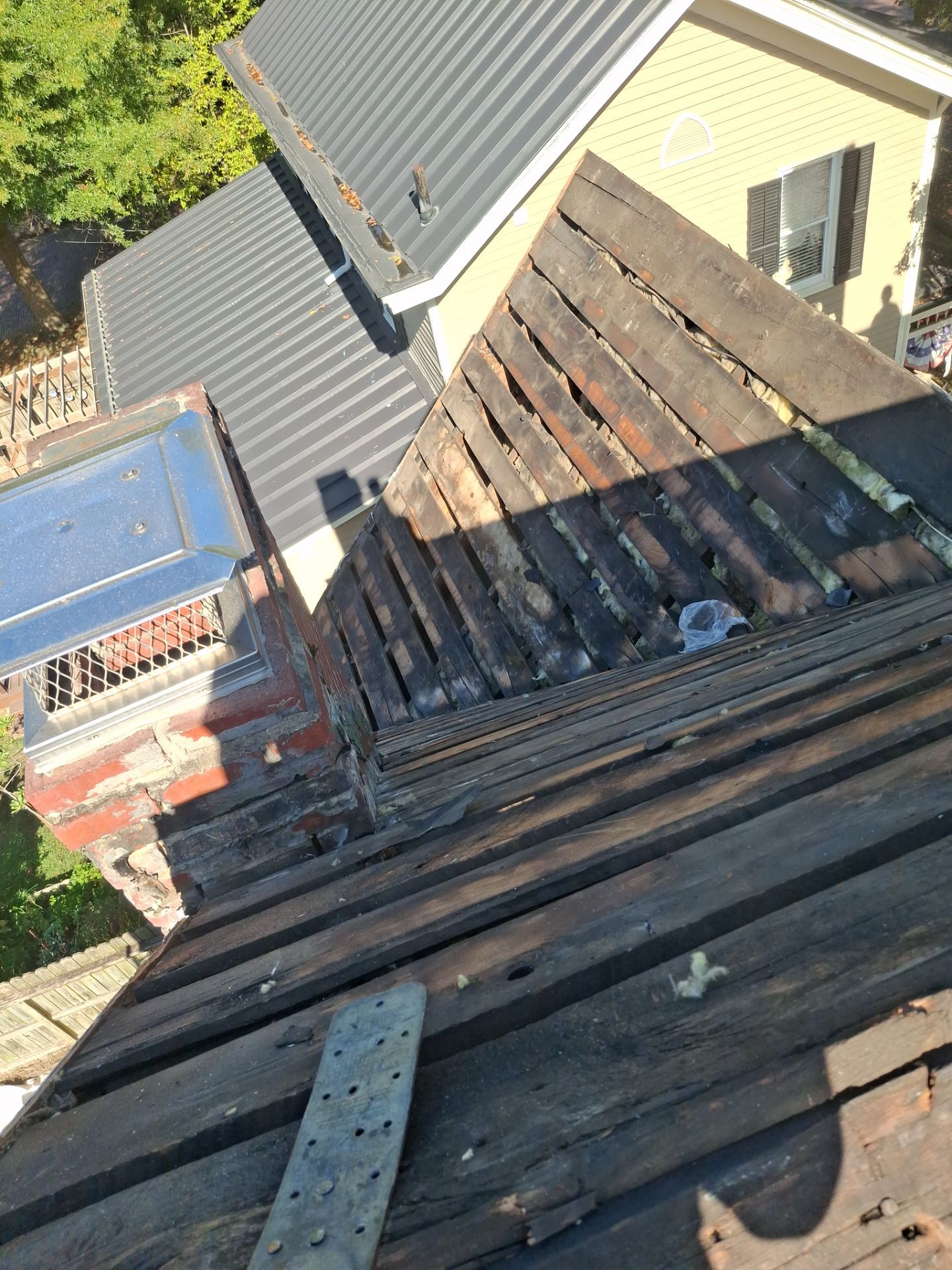 Residential Roofing Installation using GAF Timberline HDZ Oyster Grey by Rainstoppers Roofing