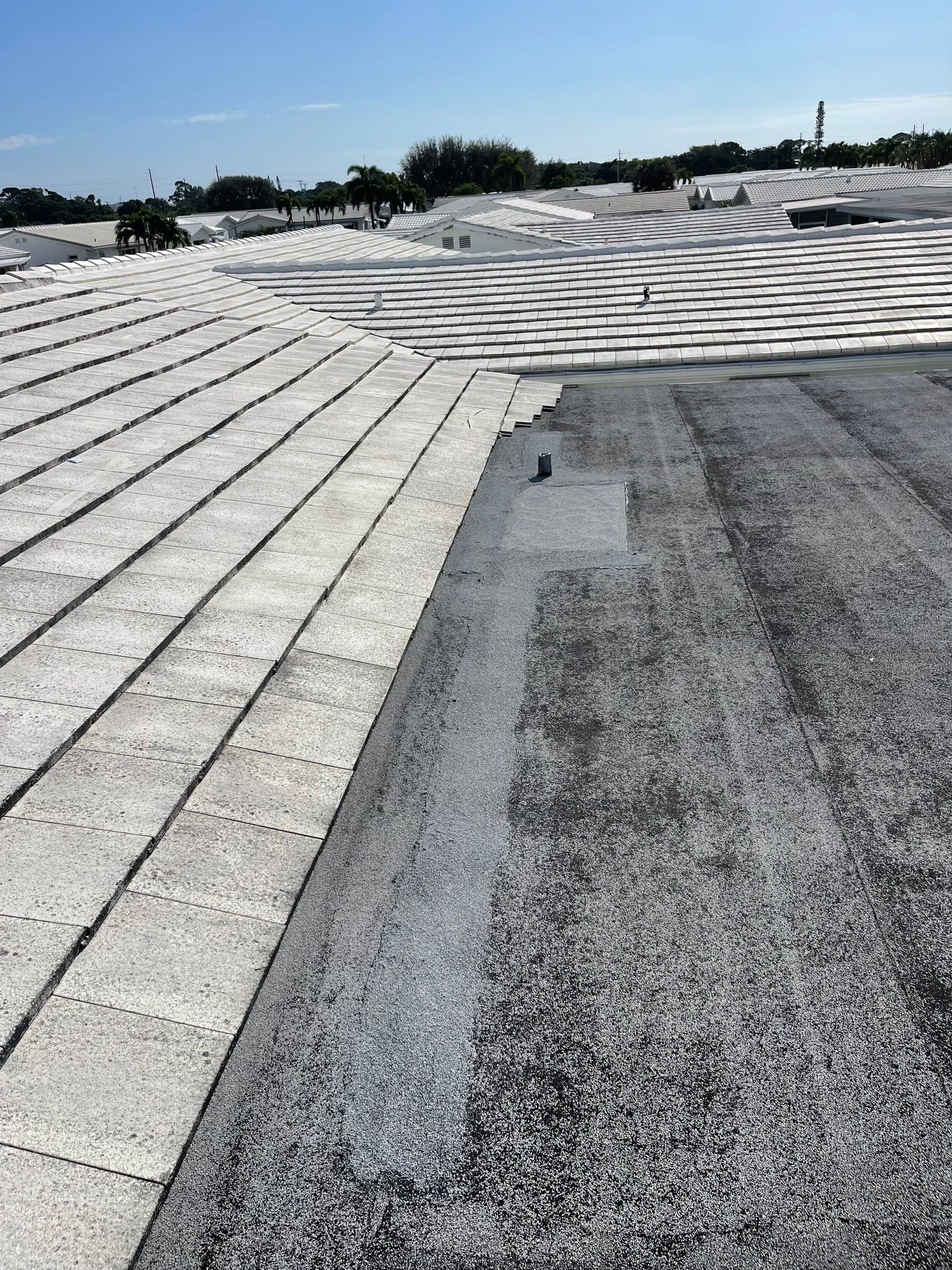 Residential Roofing Repair using Modified Cap Sheet by First Due Roofing