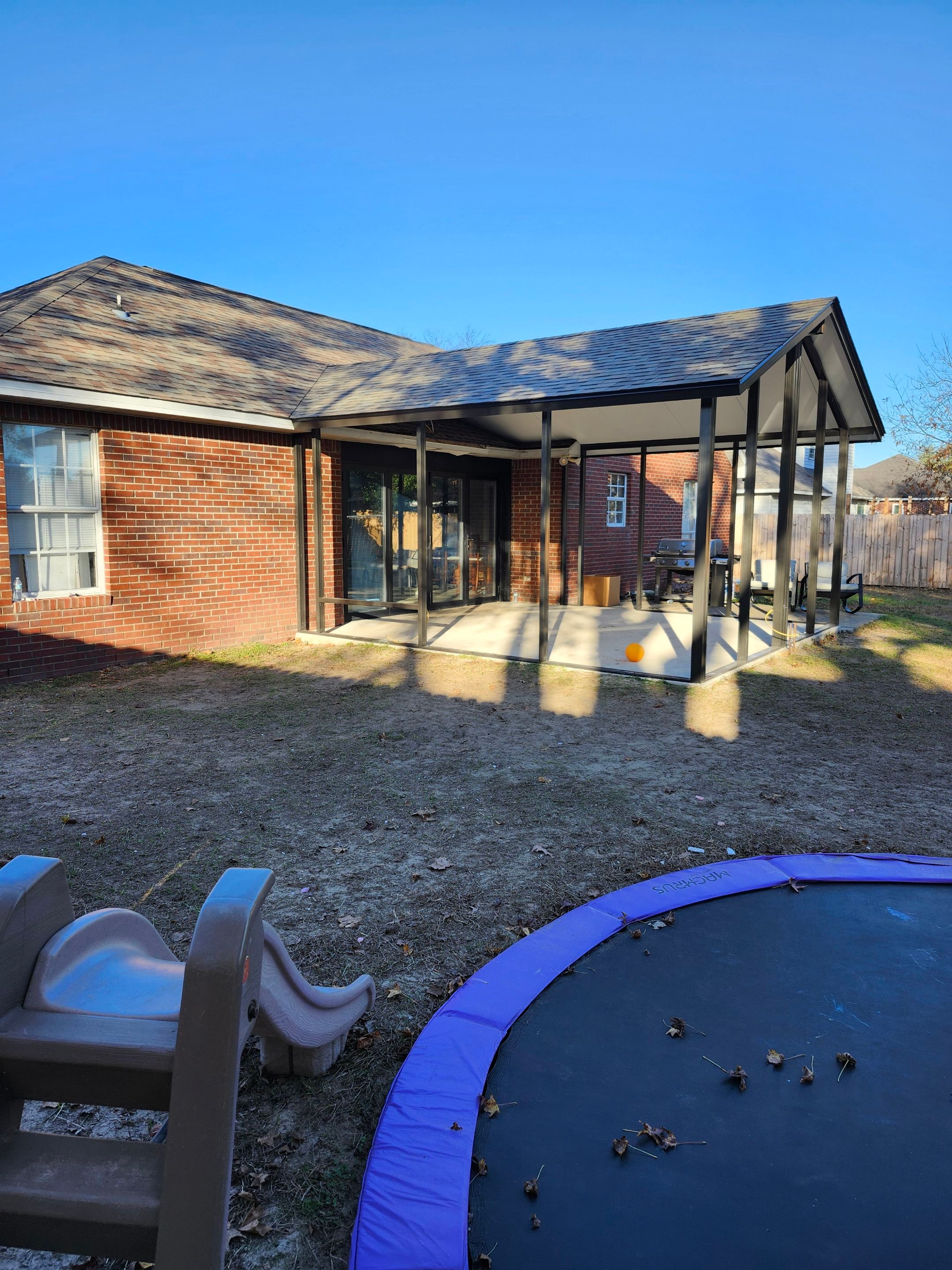 Cathedral Screen Room in Crestview by Titan Sunrooms