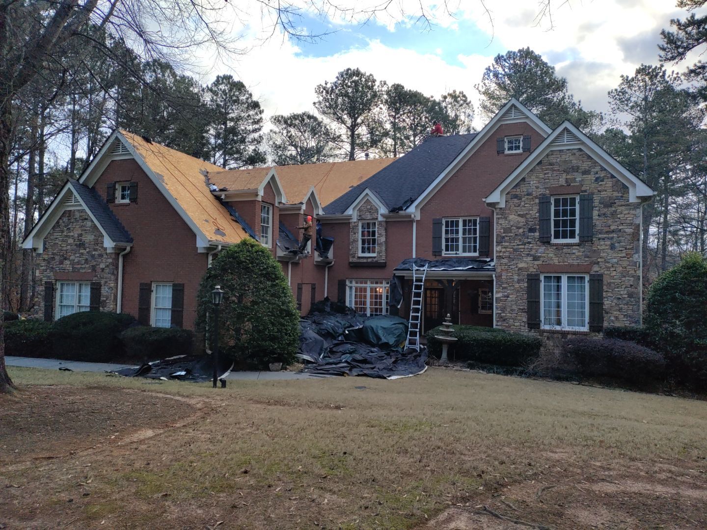 Residential Roofing Installation using Owens Corning by Inspector Roofing and Restoration