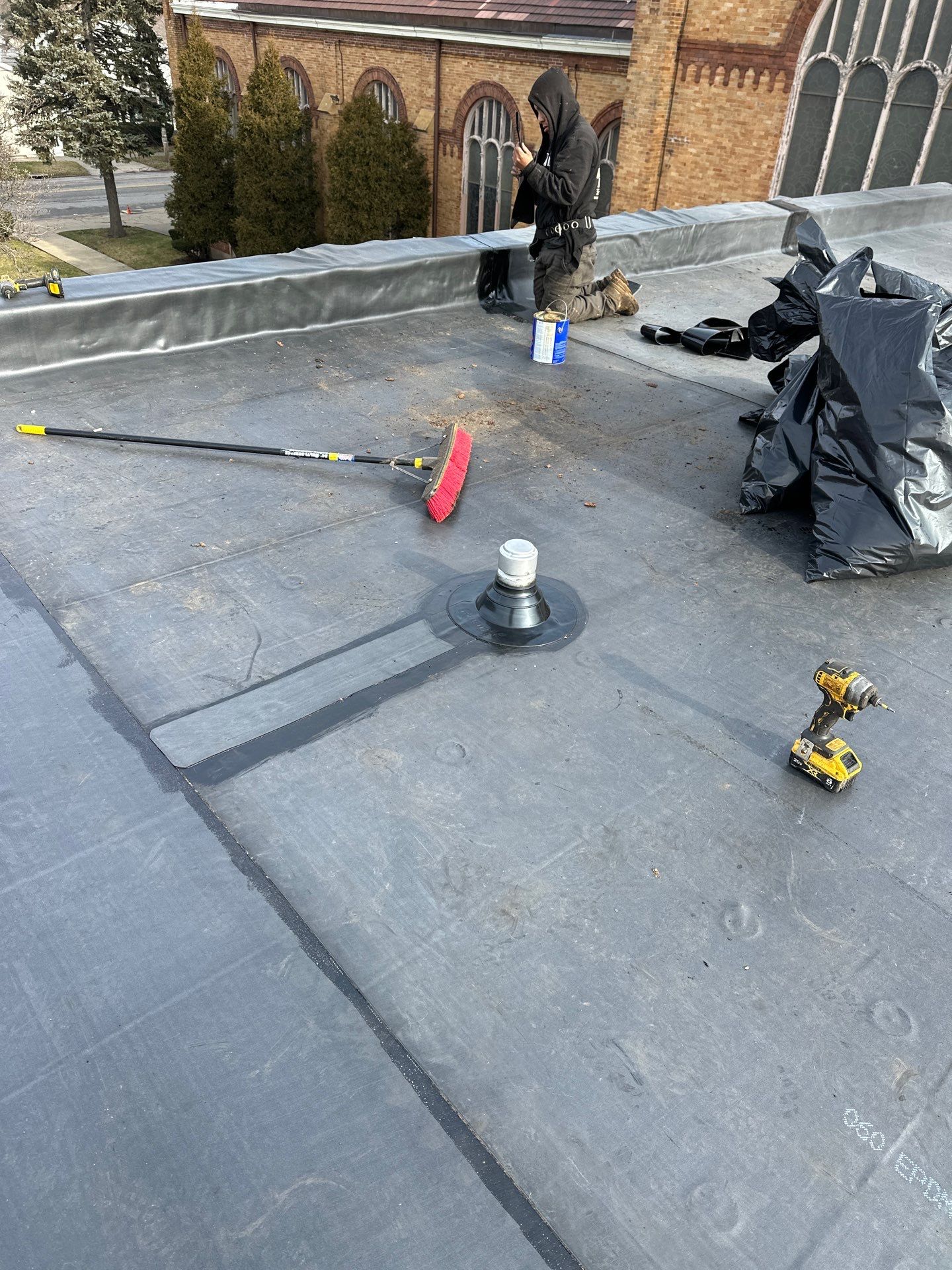 Asbestos Abatement using CertainTeed Grand Manor by Absolute Roofing and Construction