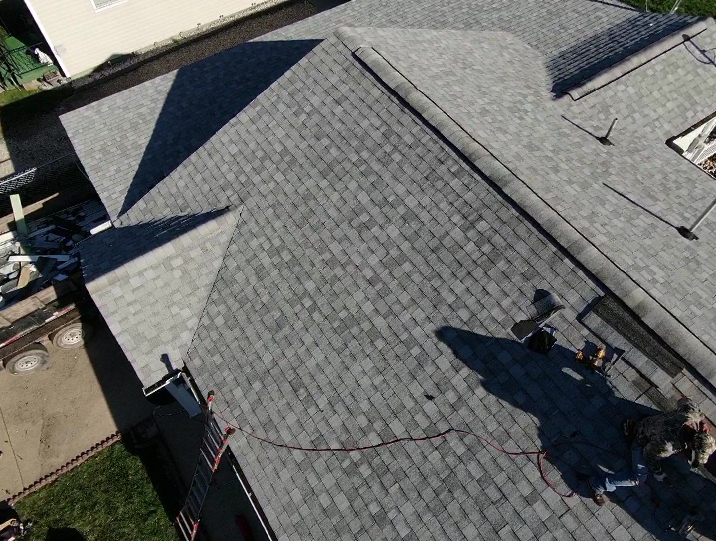 Residential Roofing Installation using Performance Shingles by Mr. Roofer
