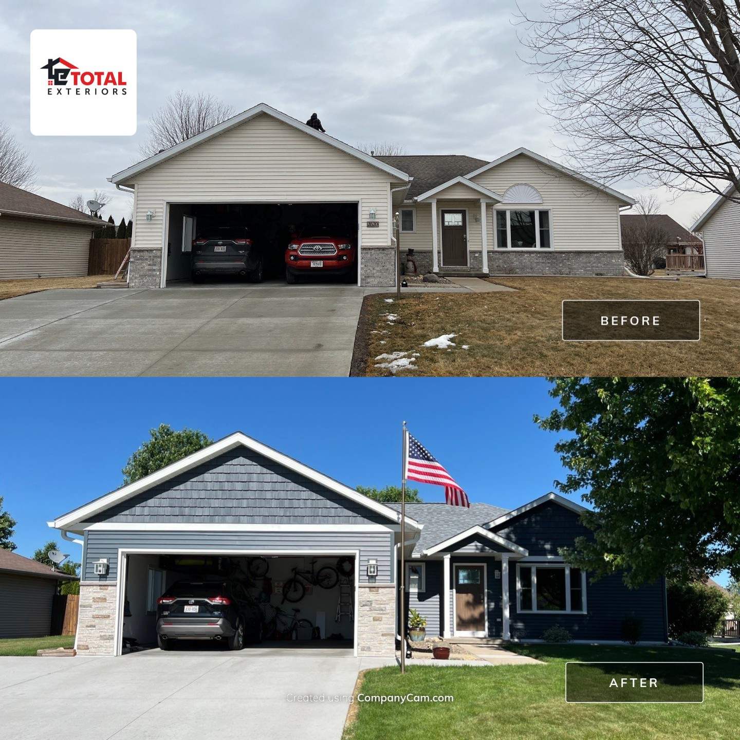 Full Exterior Renovation by Total Exteriors