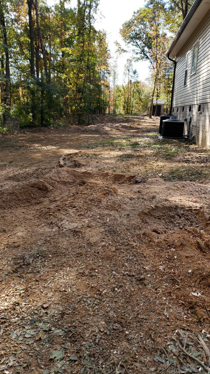 land clearing using machinery by G&H Home Tech Pros LLC