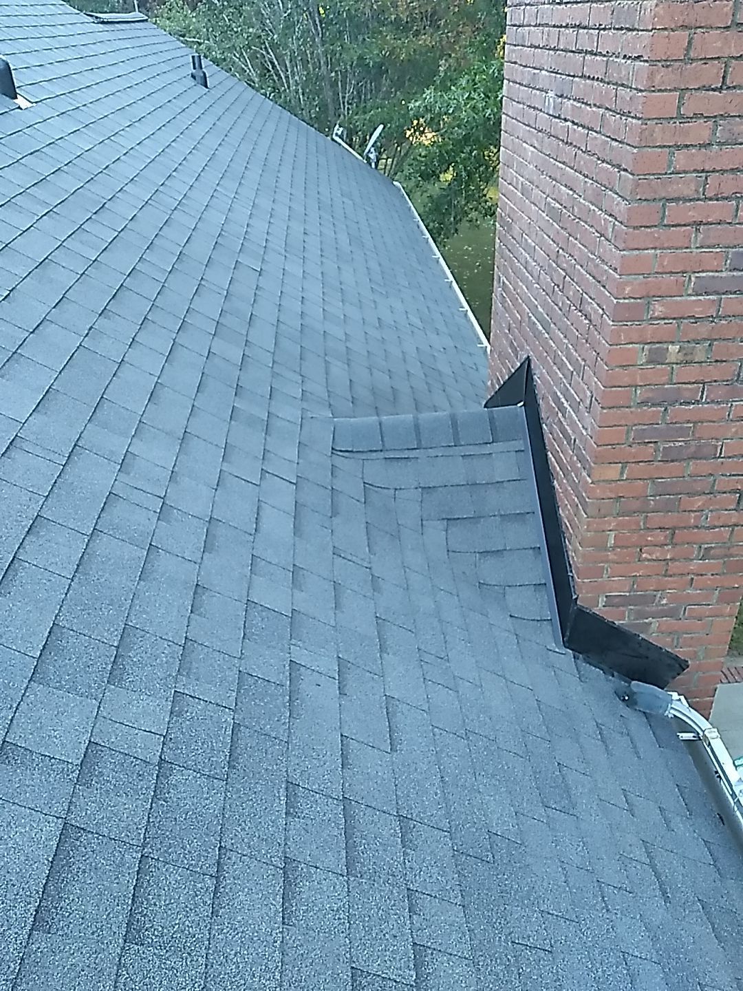 Residential Roofing Installation using Owens Corning Oakridge- Williamsburg Gray by Indigo State Roofing
