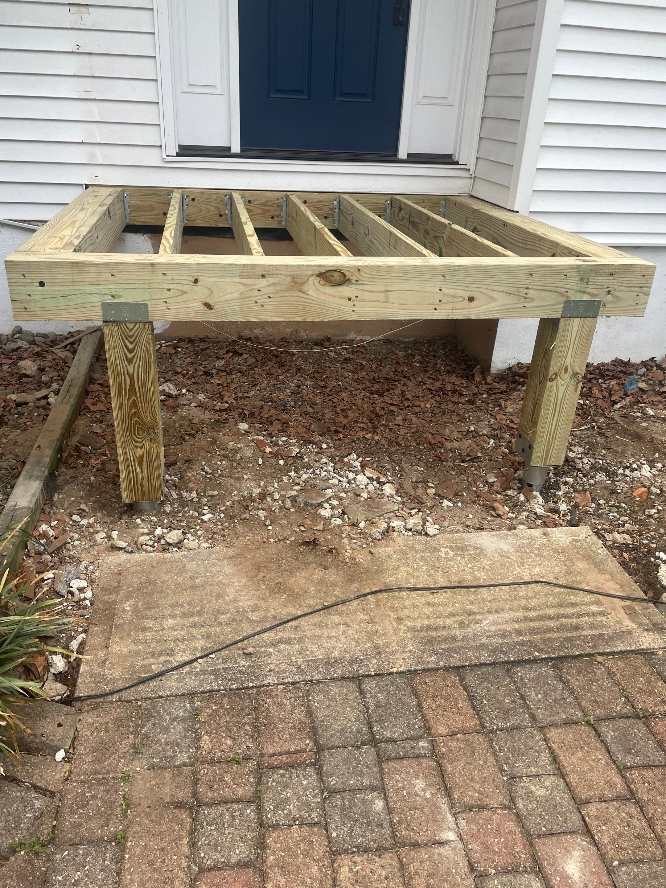 Deck Resurface with an add on roof in Princenton by deck guardian