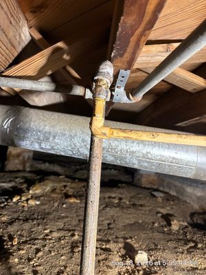 Crawlspace Cast-Iron Pipe Replacement and Plumbing Updates in College Station