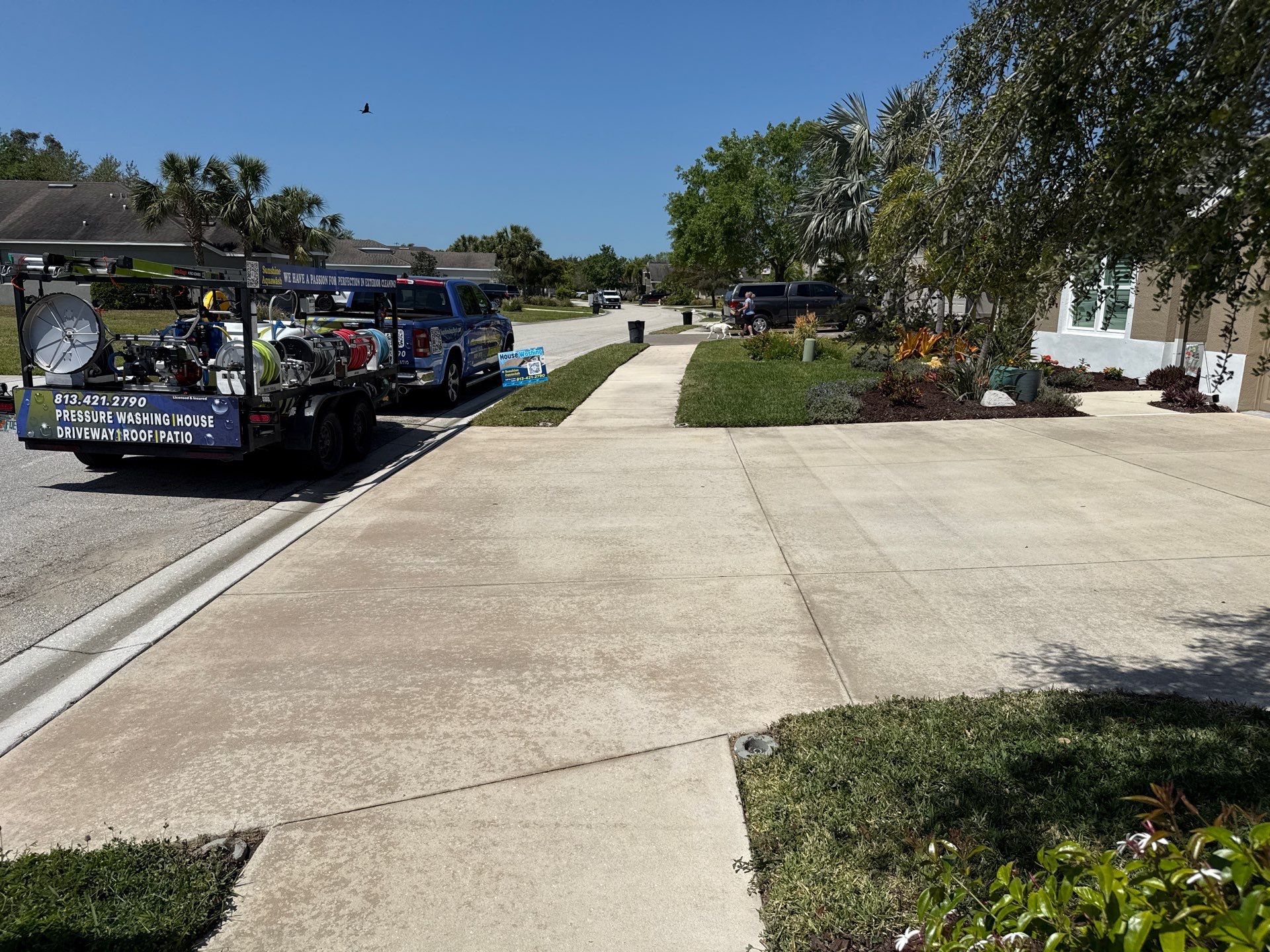 Crystal Lakes Pool Cage, Driveway & Window Cleaning | Sunshine AquaWash | Palmetto, FL by Sunshine AquaWash