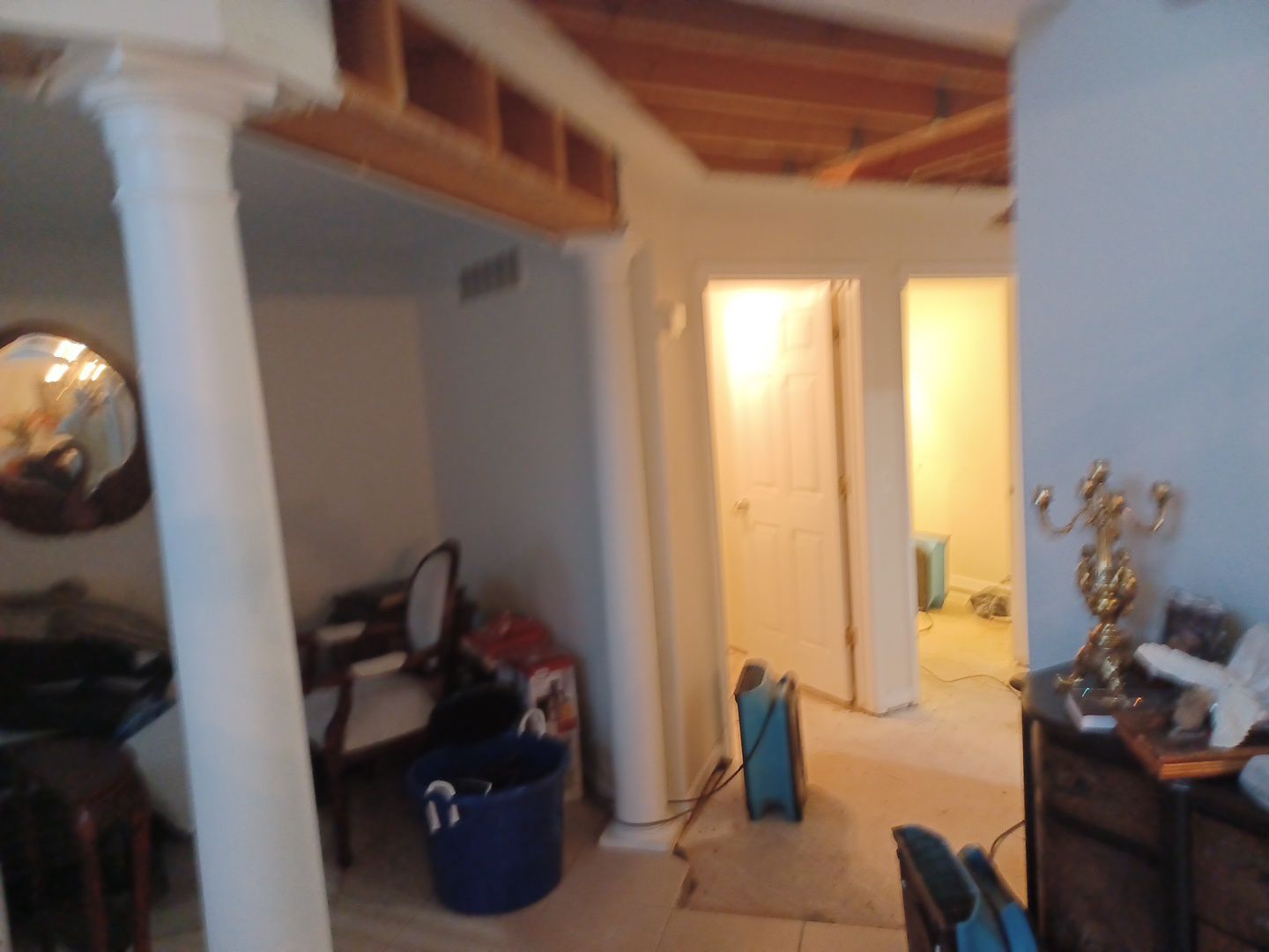 Project in West Bloomfield by EzDry Water Mitigation & Property Restoration