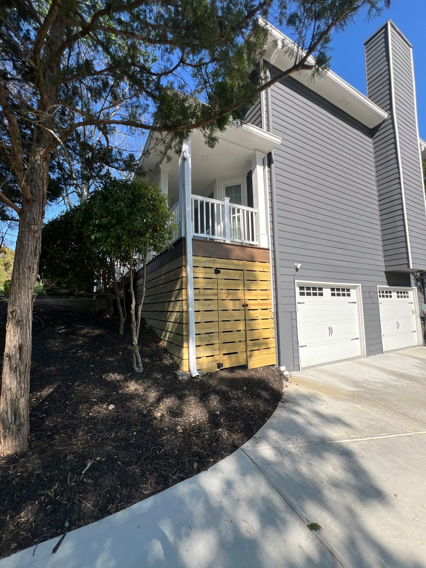 Front porch renovation by Swift Home Renovations