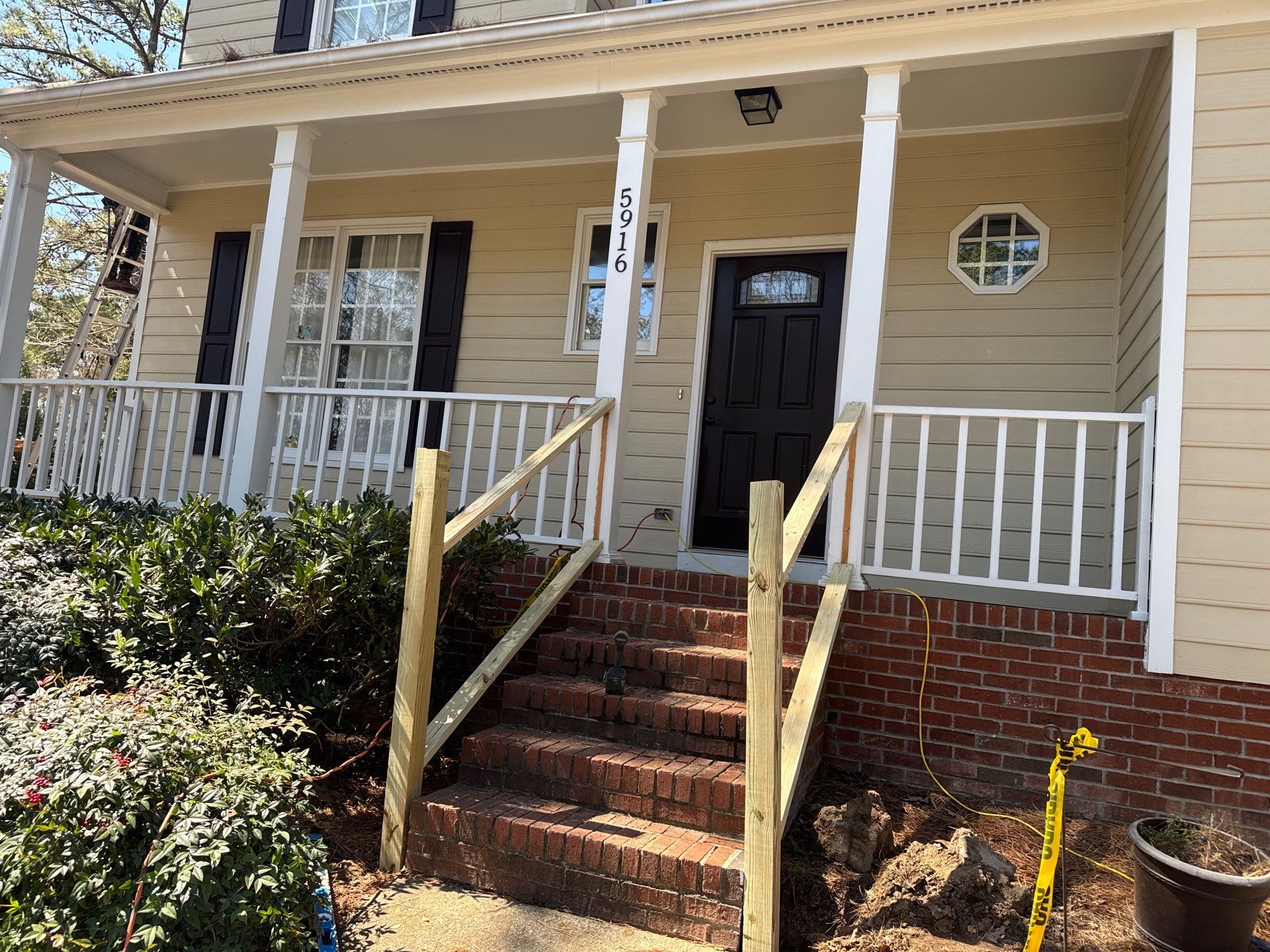 Exterior paint and siding replacement by GonzalezPainters & Contractors Inc 