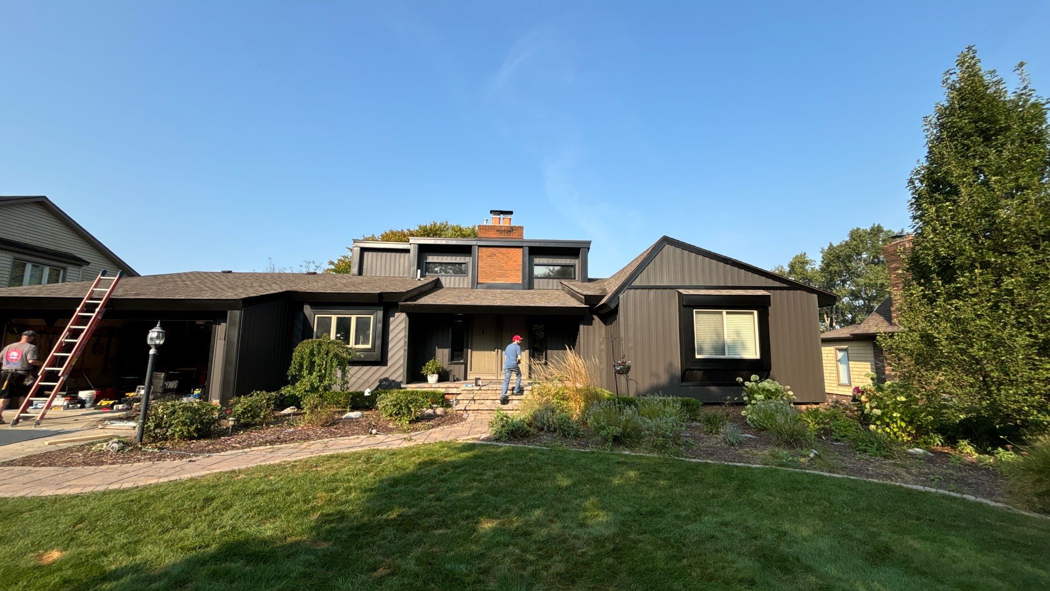 Siding Replacement using Alside 7" B&B by 180 Contractors