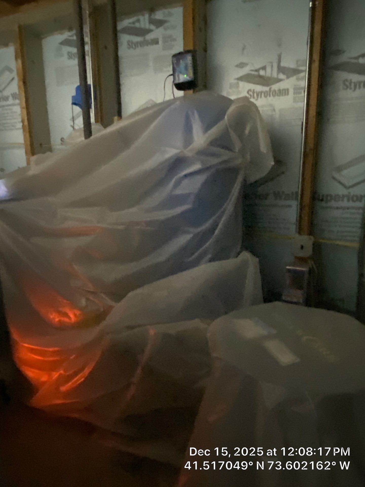 Attic Insulation using open cell spray foam by NYS Foam & Energy