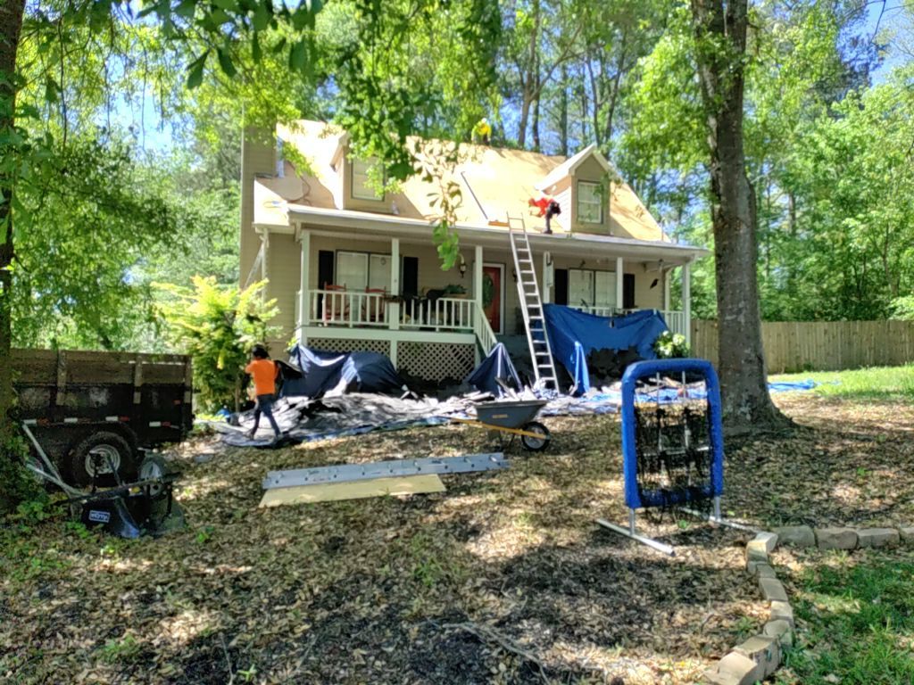 Residential Roofing Installation using Owens Corning by Inspector Roofing and Restoration