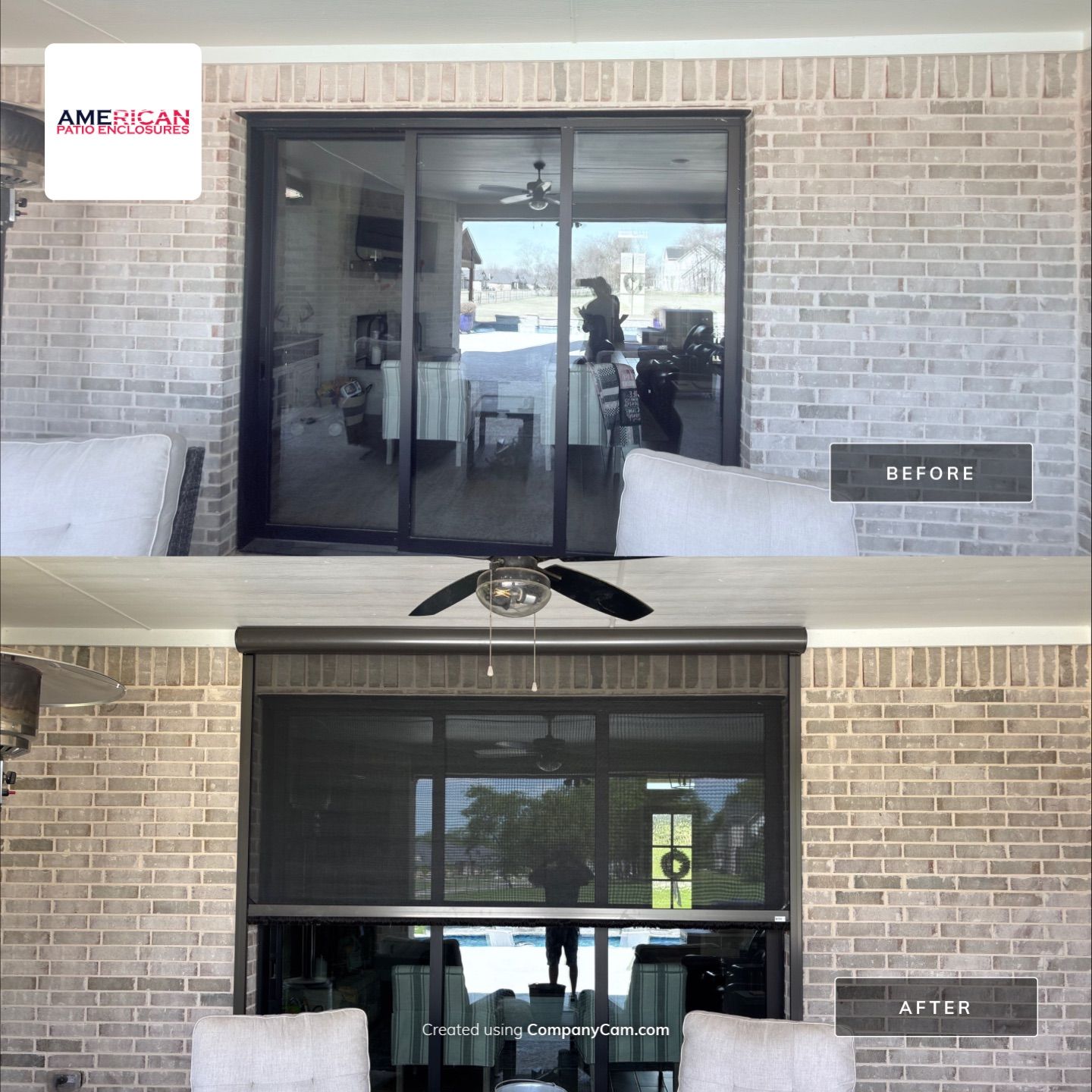 Project in Weatherford by American Patio Enclosures
