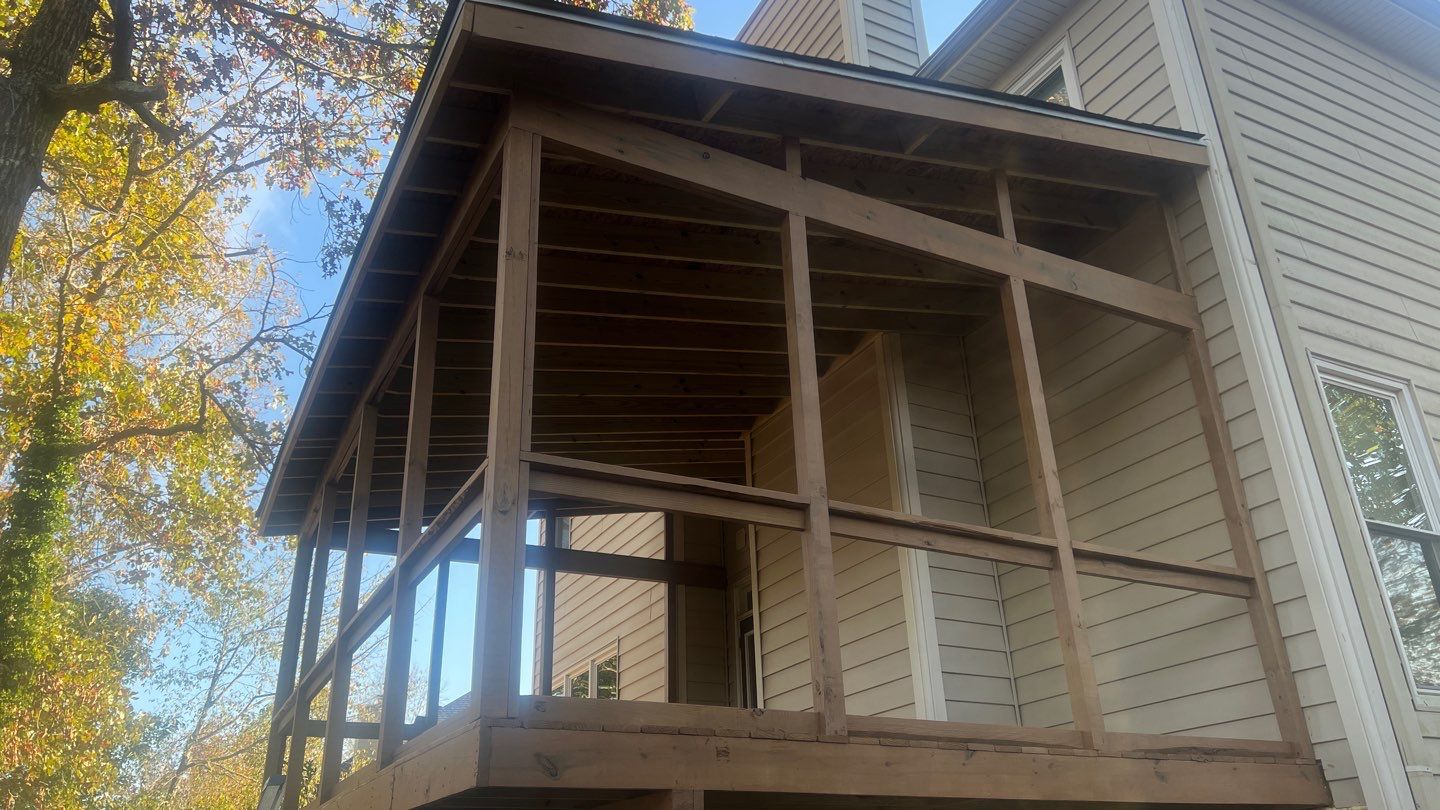 Sandy Cove - Screen Porch by Pillar and Pine